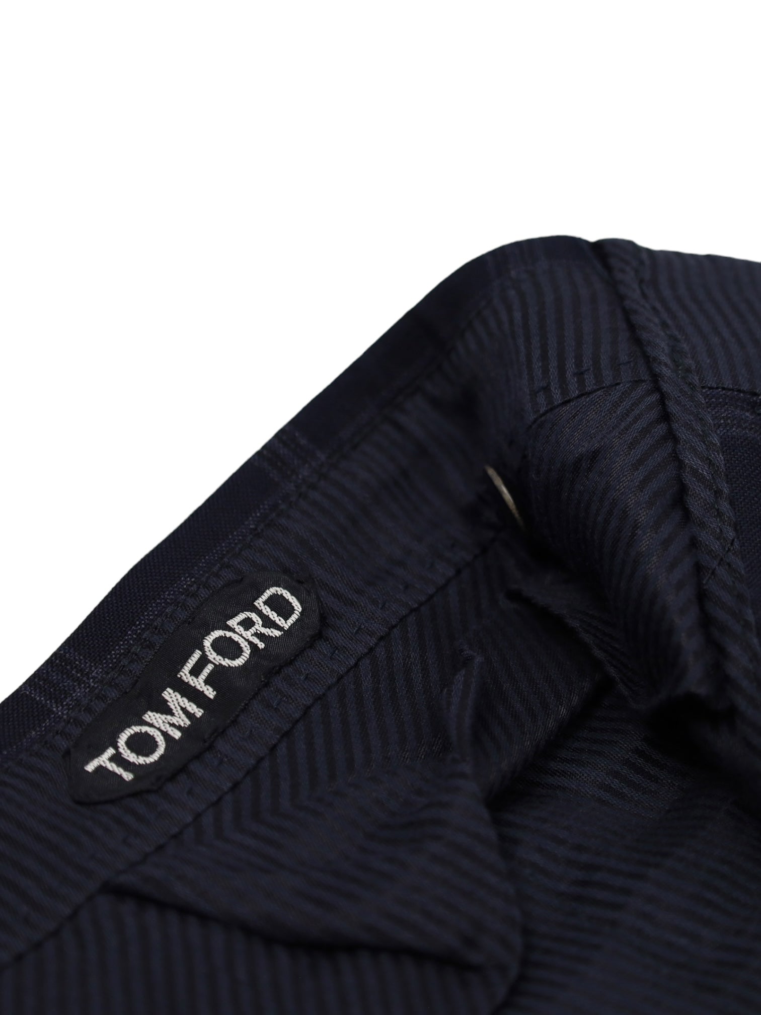 Tom Ford Dark Blue Windowpane Suit