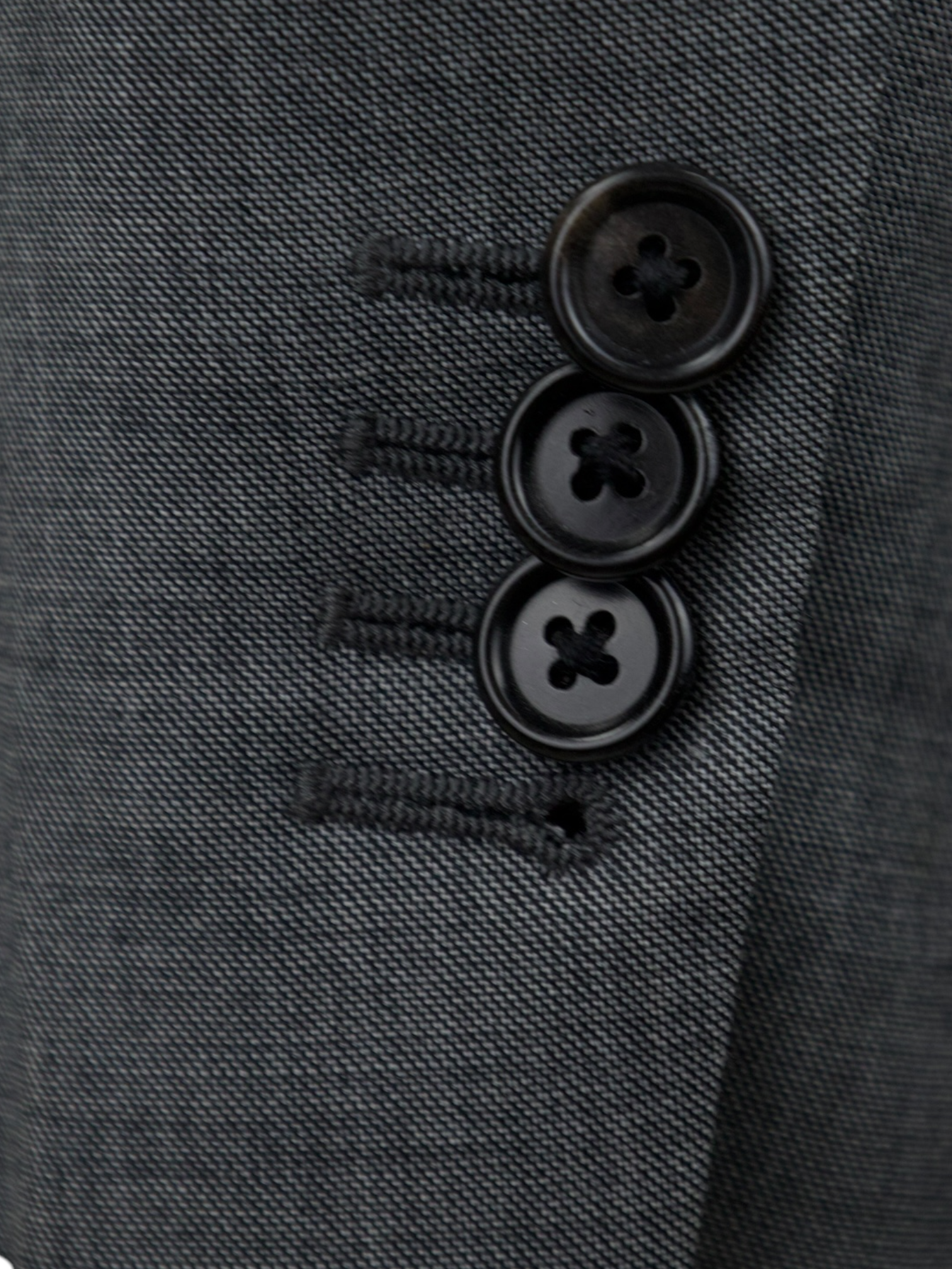 Caruso Light Grey Super 150’s Wool Sharkskin Suit