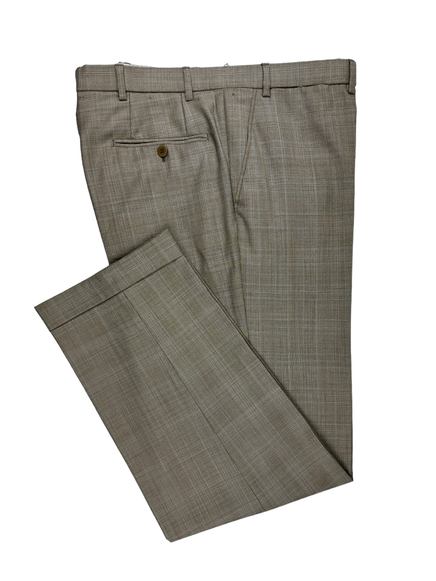 Brioni Light Grey Nomentano Prince of Wales Suit