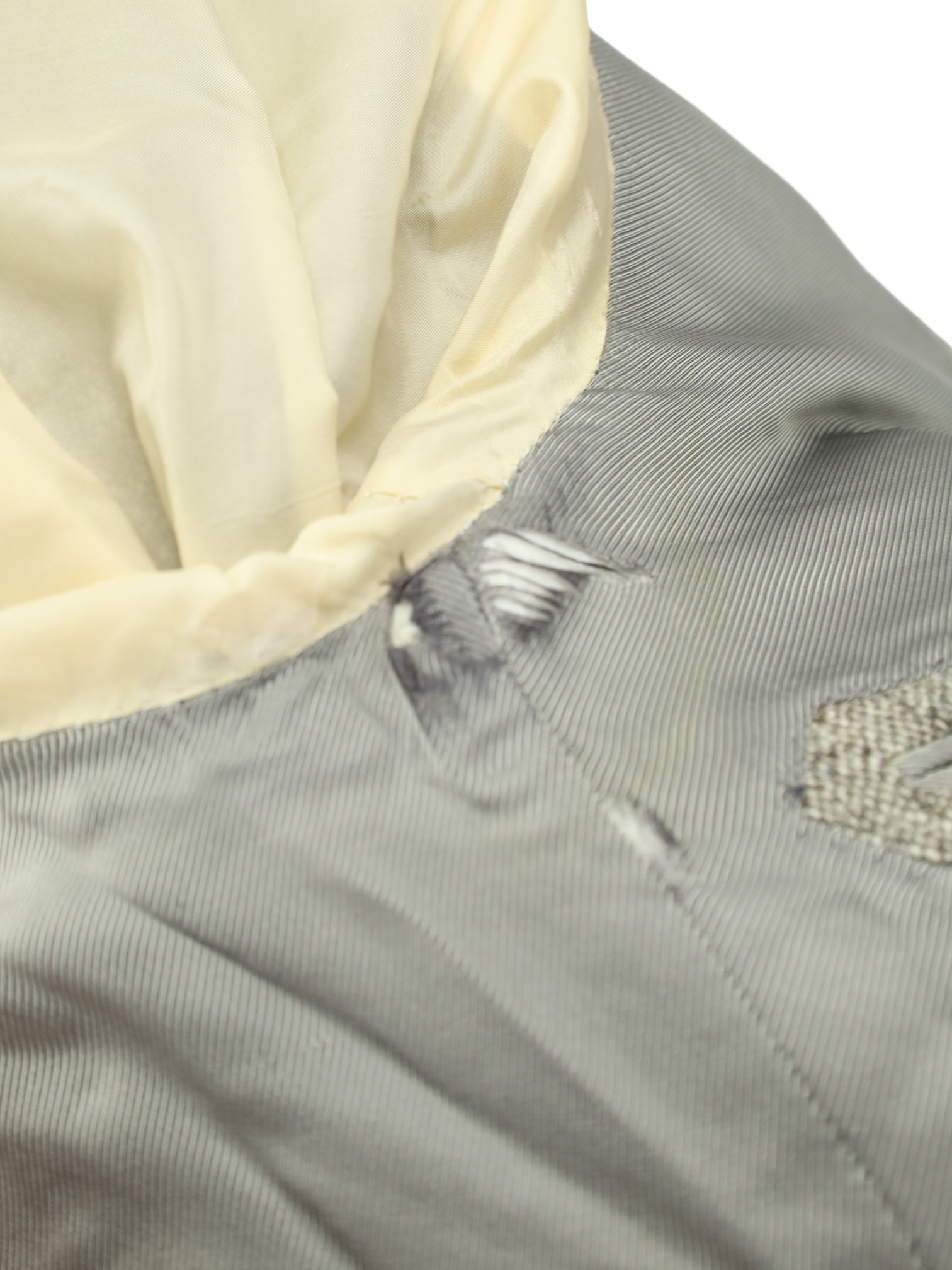 Cesare Attolini Taupe Cashmere Microstructure Jacket