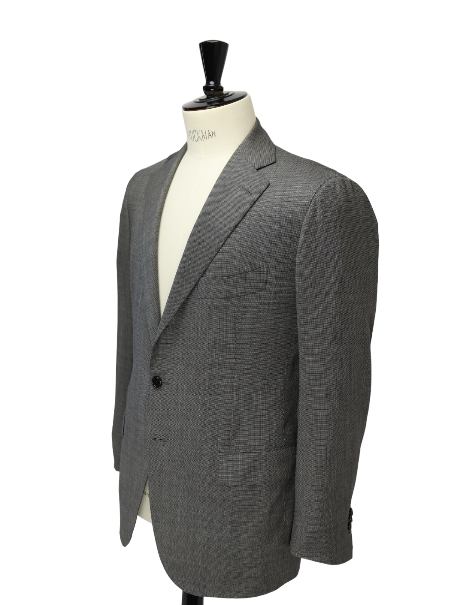 Cesare Attolini Grey Super 150's Birdseye Suit