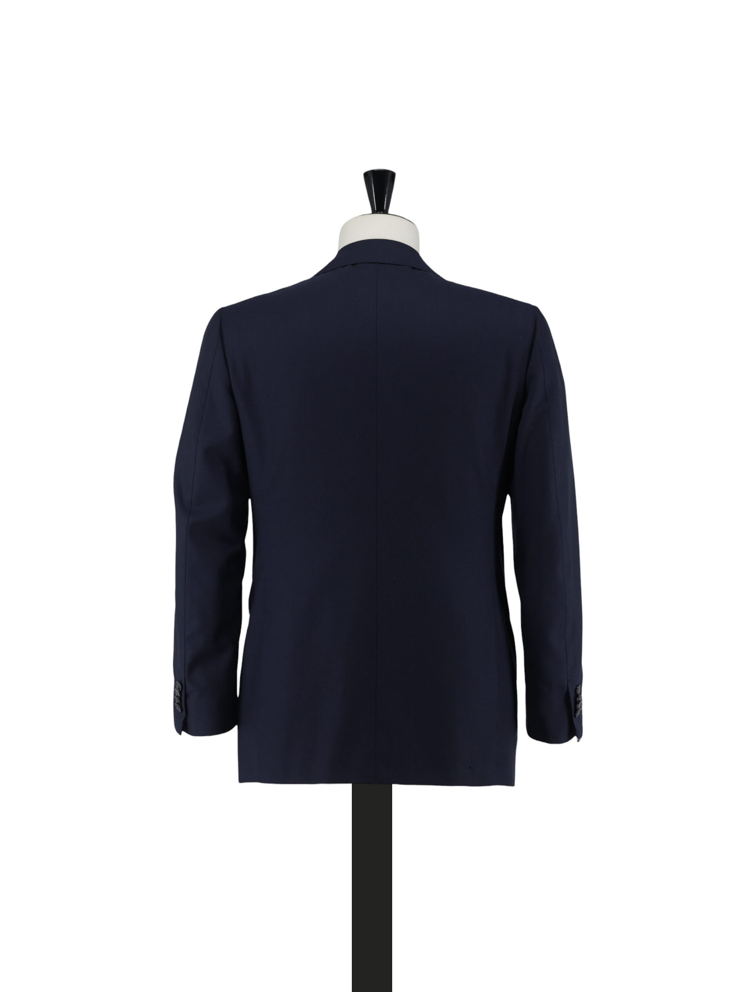 Cesare Attolini Navy Fine-Wool Micro-Pattern Jacket