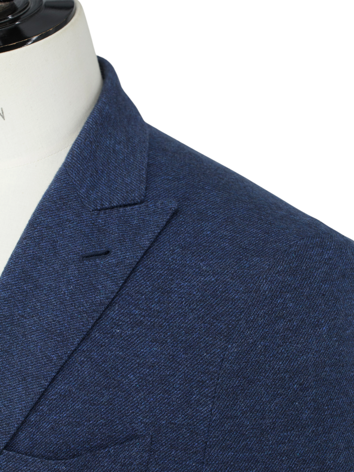 Lardini Blue Soft Knitted-Cotton Uncontructed Jacket
