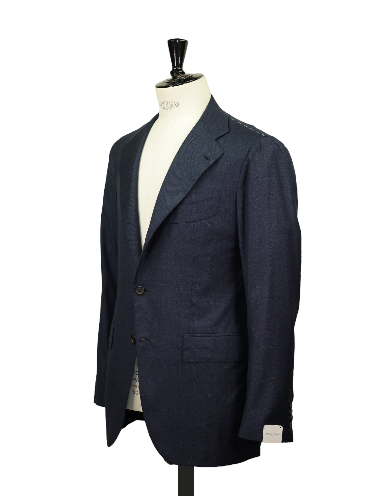 Orazio Luciano Navy Fine-Wool Neapolitan Suit