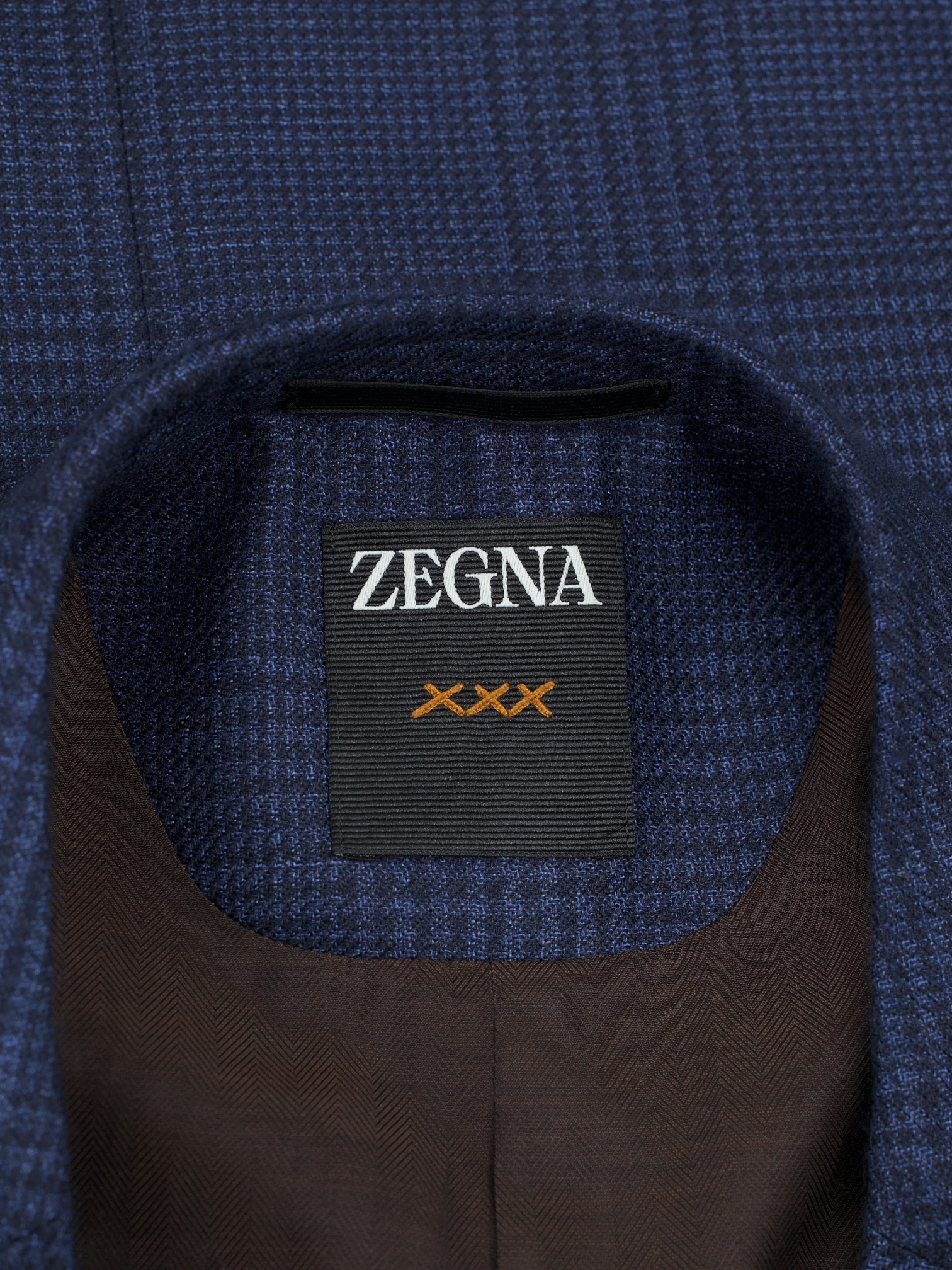 Ermenegildo Zegna Couture Cashmere & Silk Prince de Galles "Atelier" Jacket
