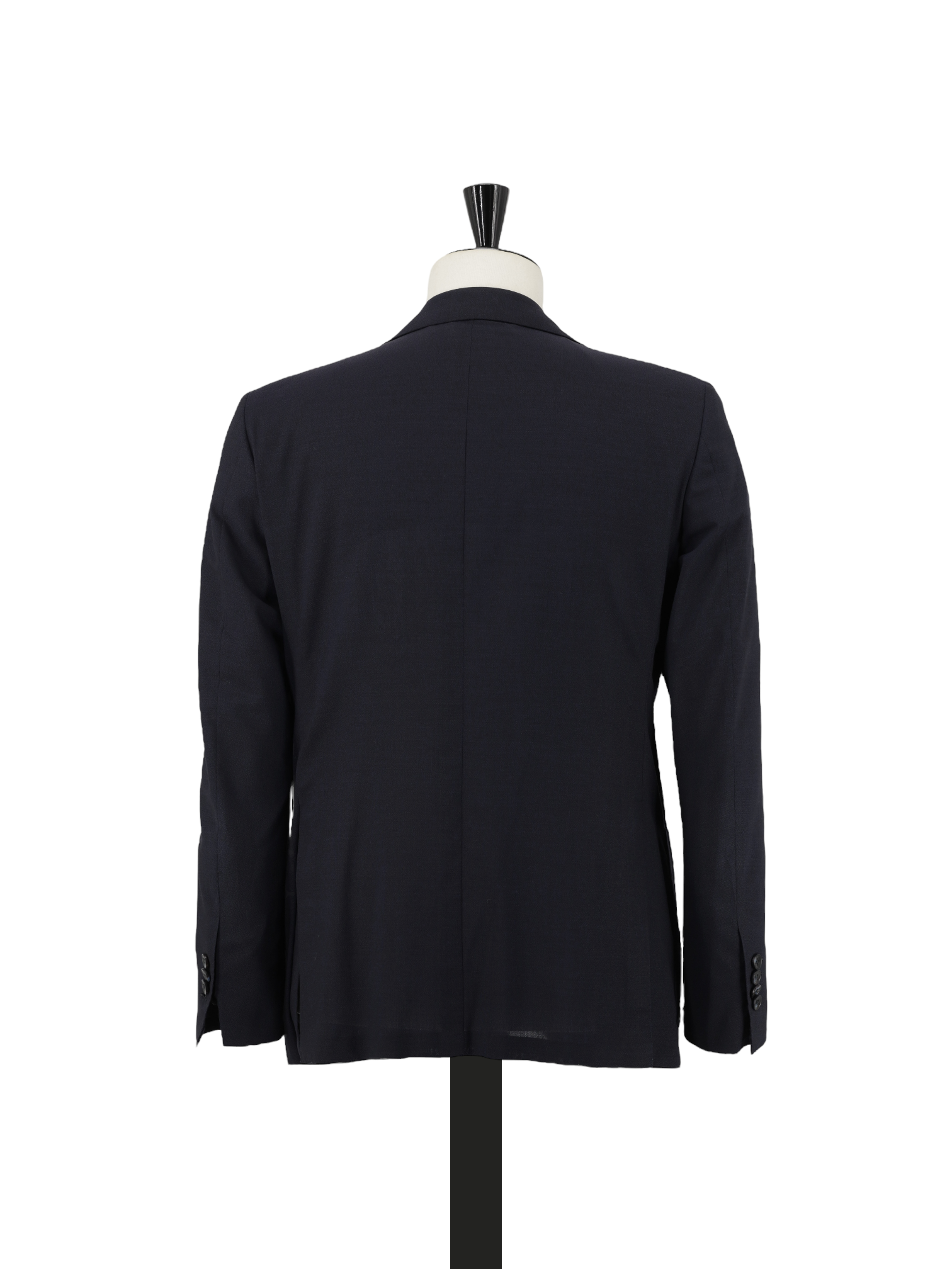Kiton Deep Navy Cool-Wool Plain Weave Suit