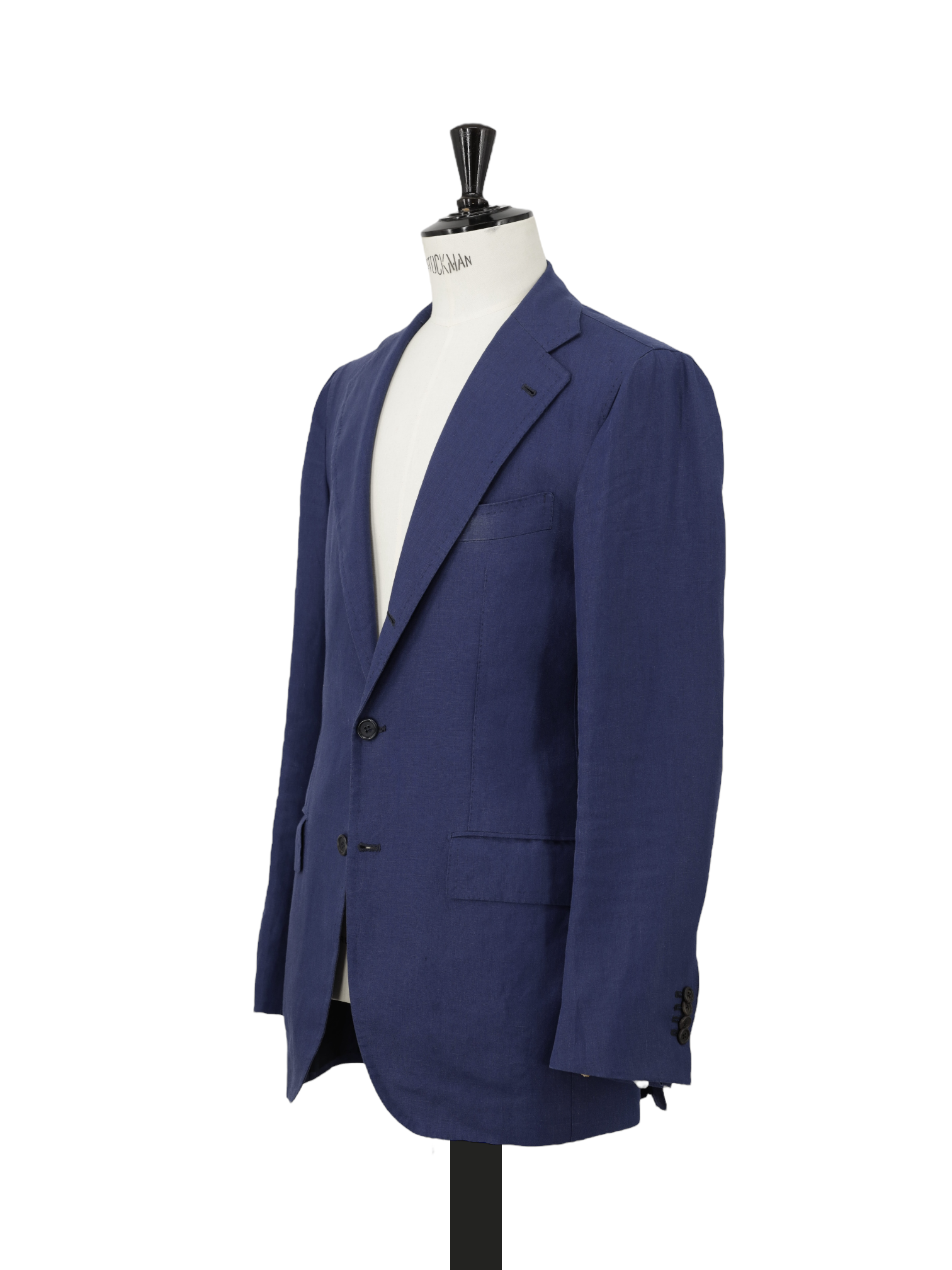 Orazio Luciano Cobalt Blue Pure Linen Summer Suit
