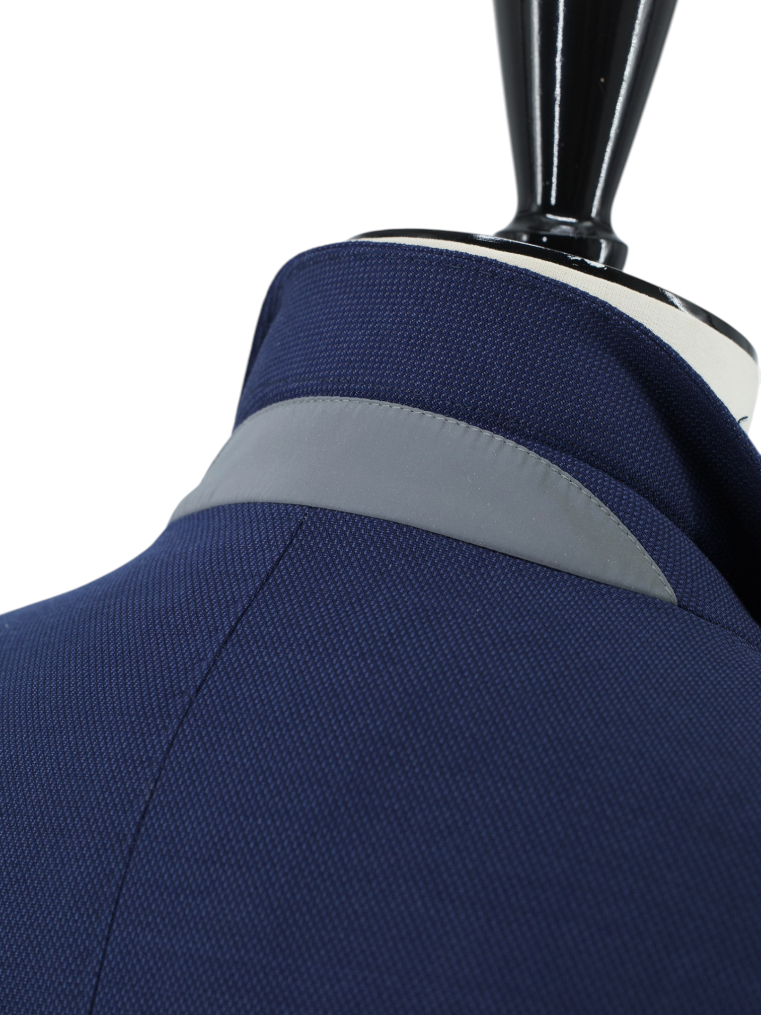 Corneliani Blue "Traveltech" Wool-Blend Pinpoint Jacket