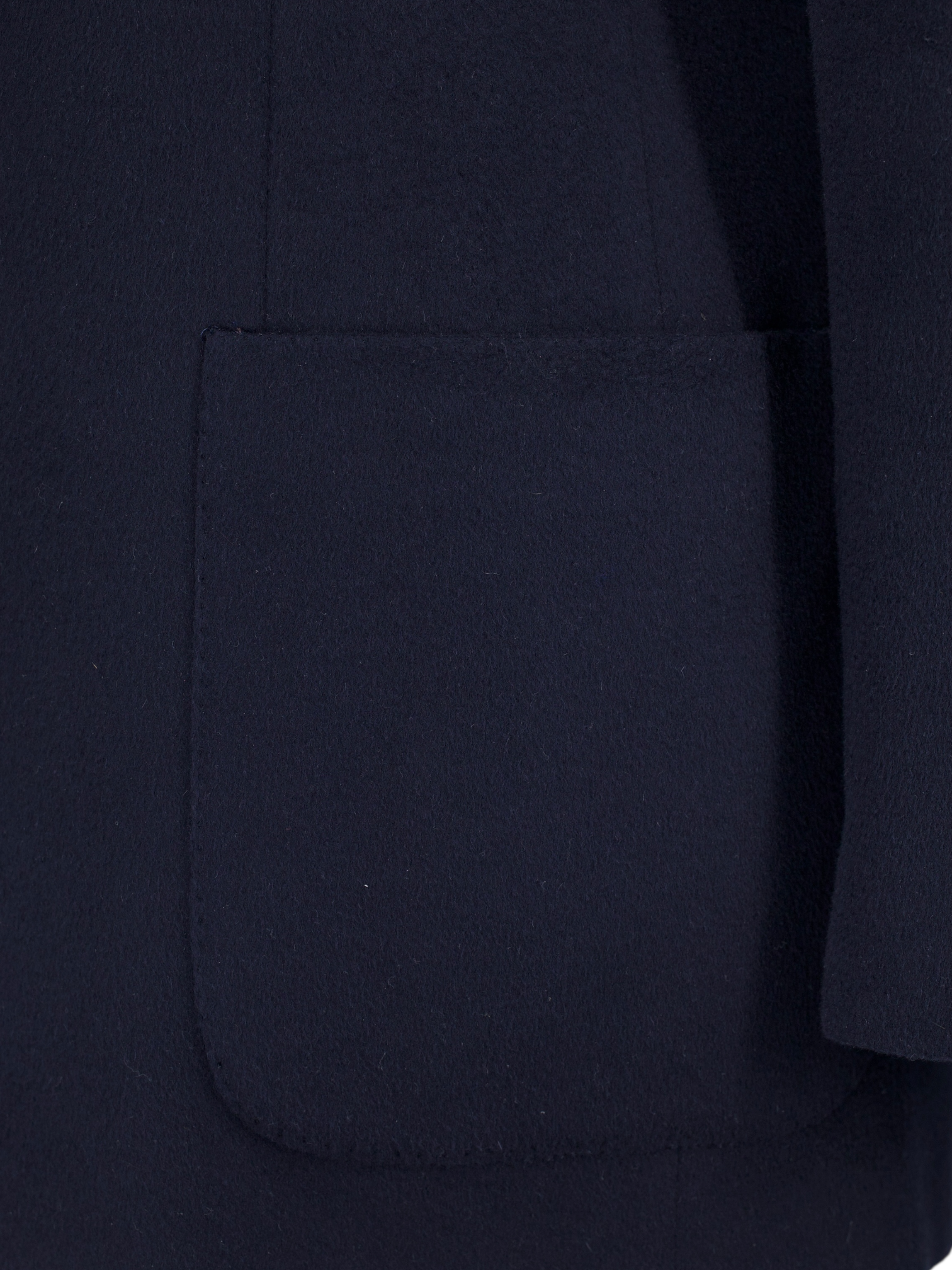 Corneliani Navy Virgin-Wool Vespa Coat Jacket