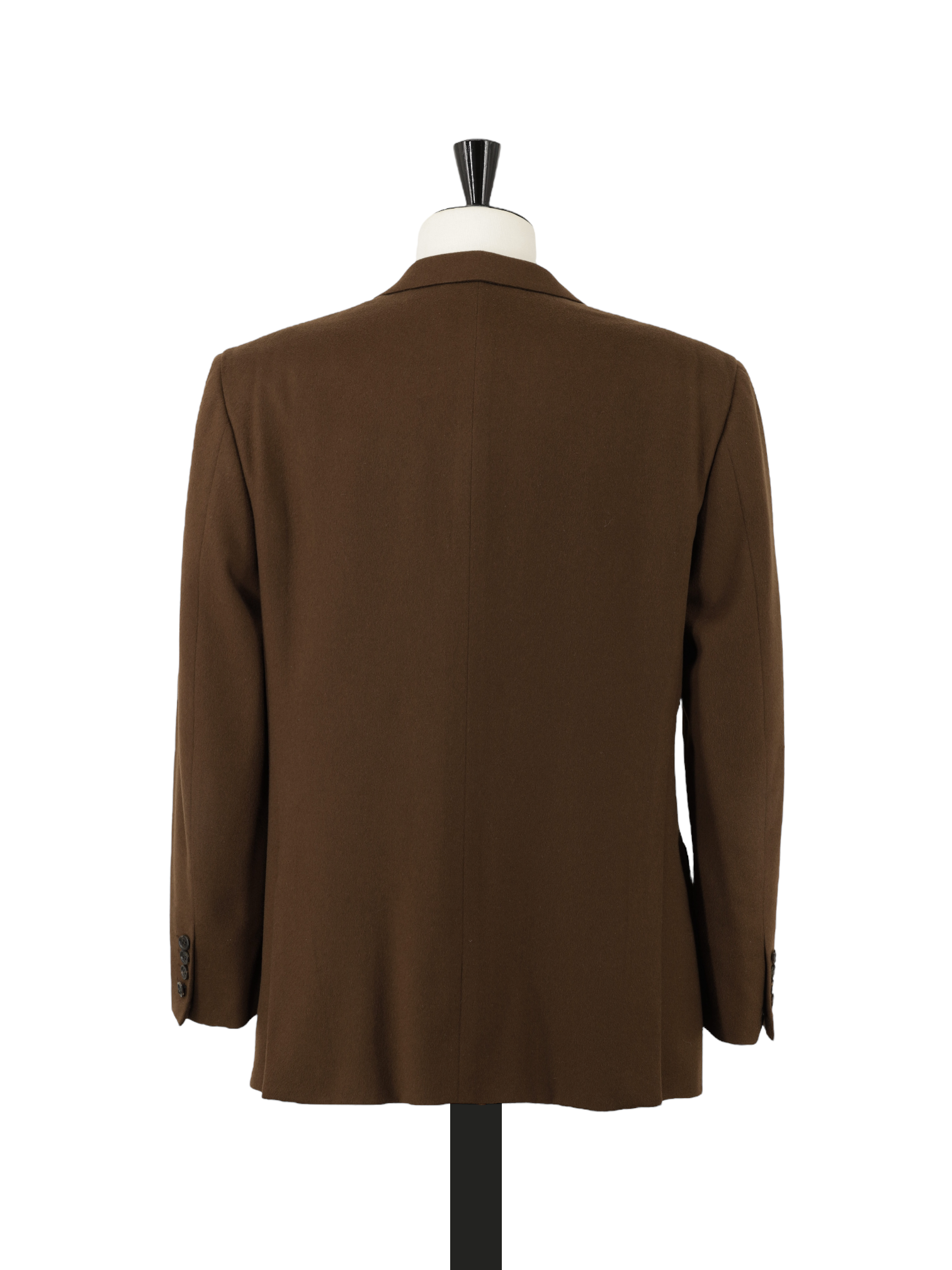 Brioni Vintage Chocolate Brown Pure-Cashmere Palatino Jacket