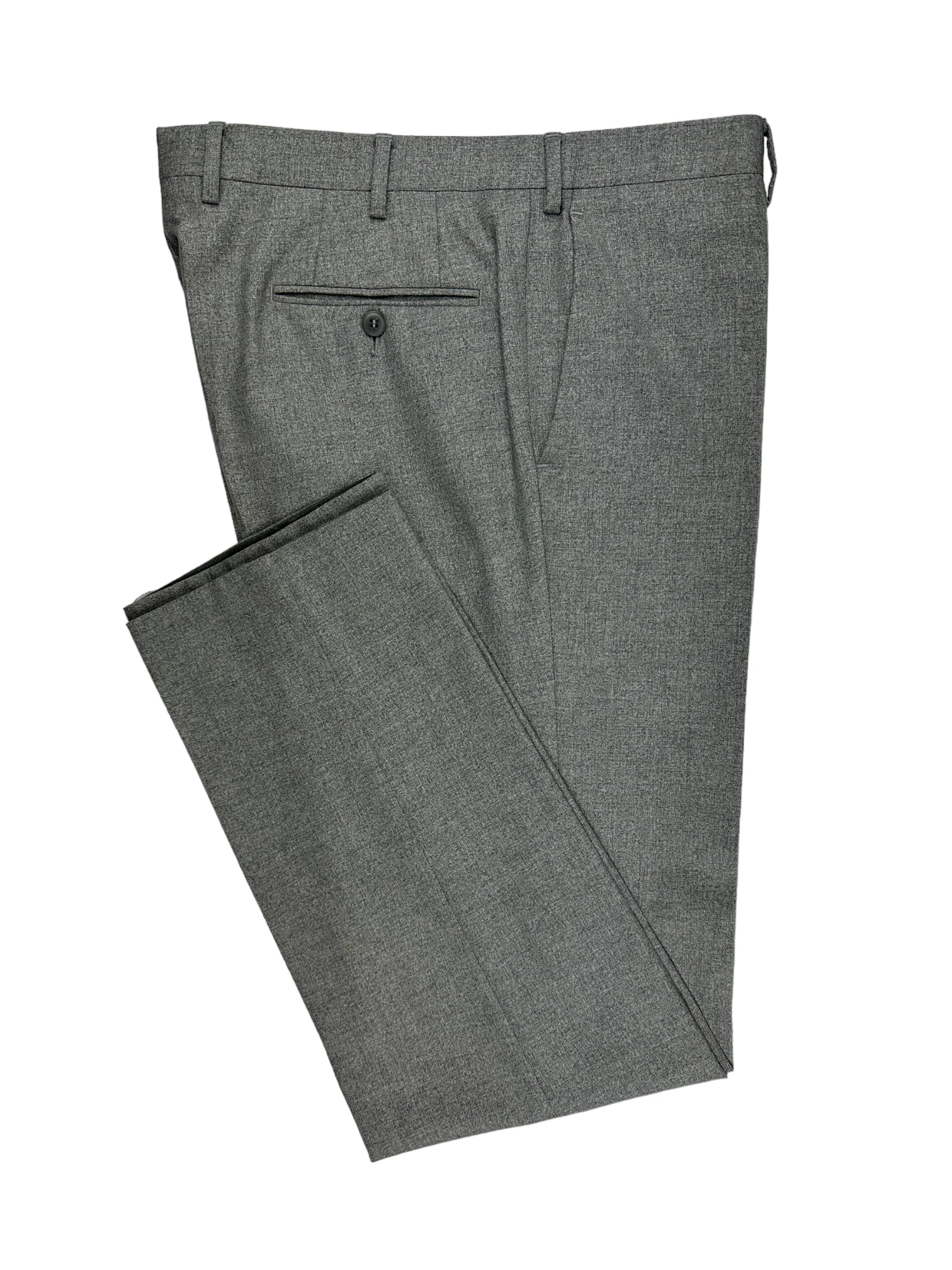 Brioni Light Grey Flannel Trousers