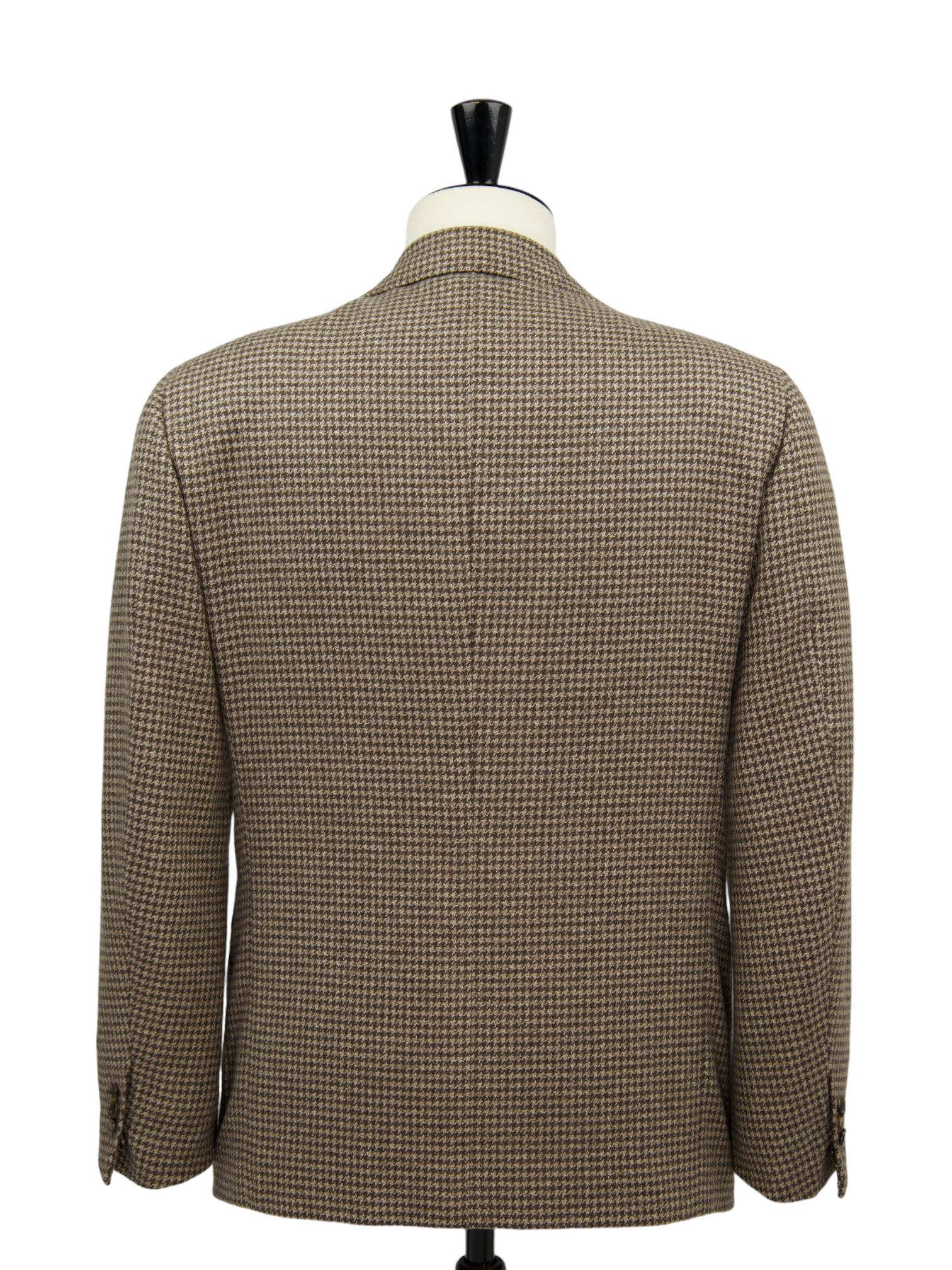 Cesare Attolini Light Brown Pied de Poule Cashmere Jacket