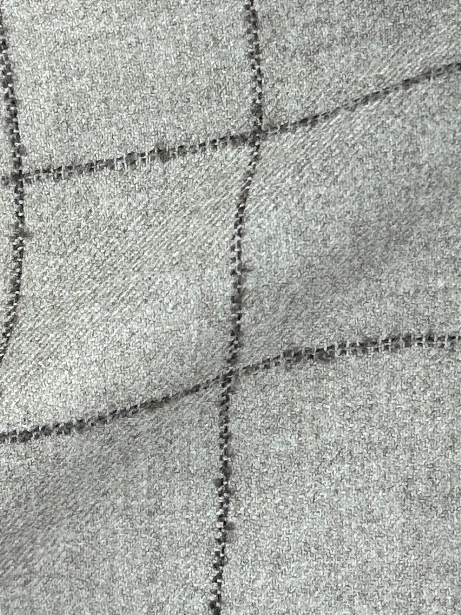Orazio Luciano Taupe Windowpane Jacket