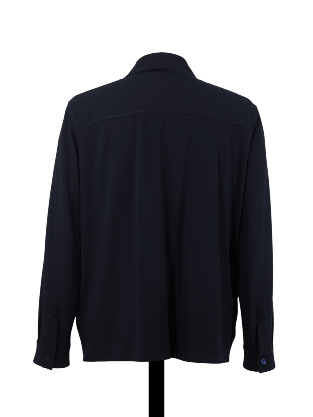 Marco Pescarolo Navy Wool & Stretch Zip-Up Luxury Tracksuit