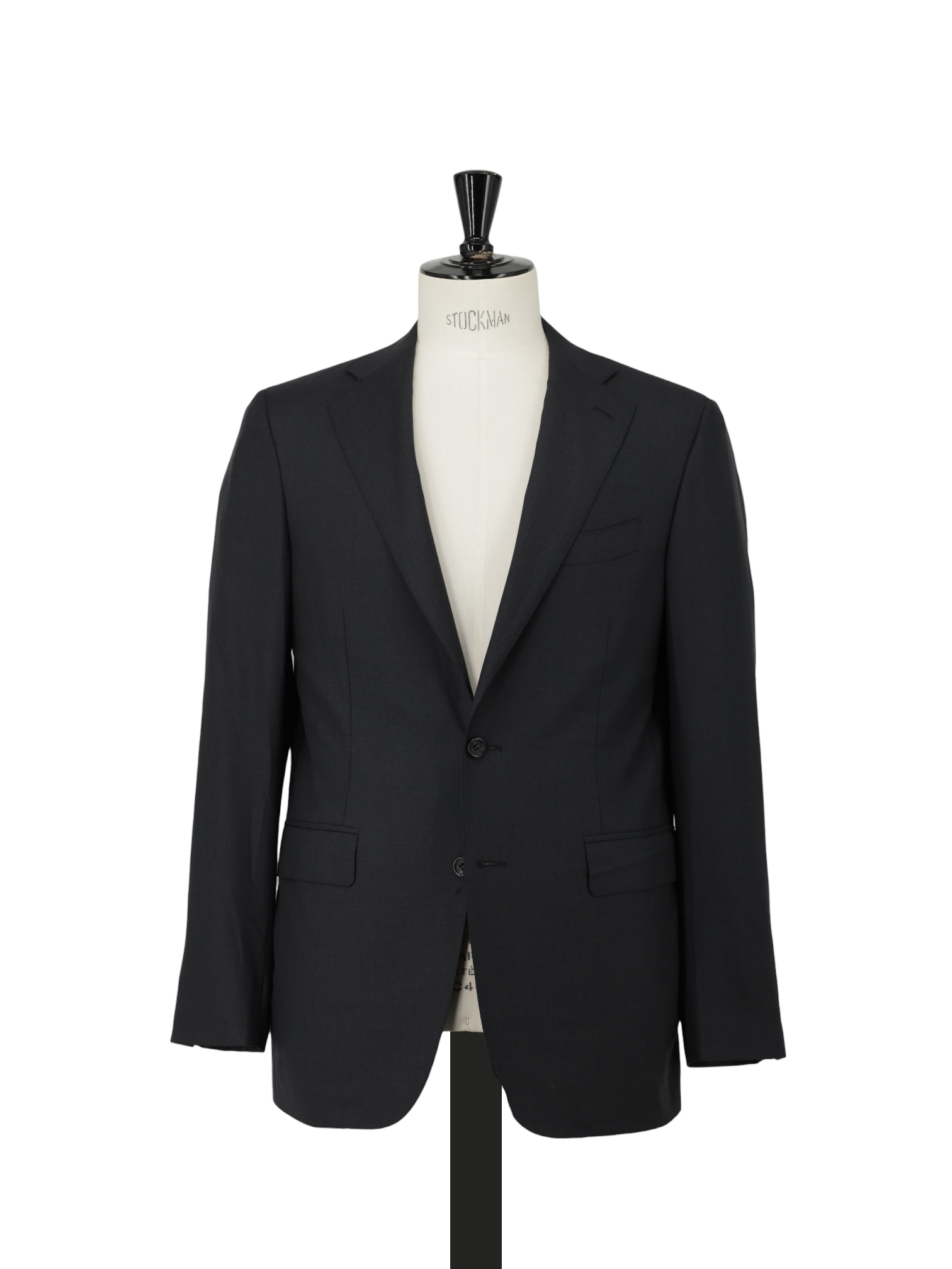Canali Charcoal Super 150's Wool Twill Suit
