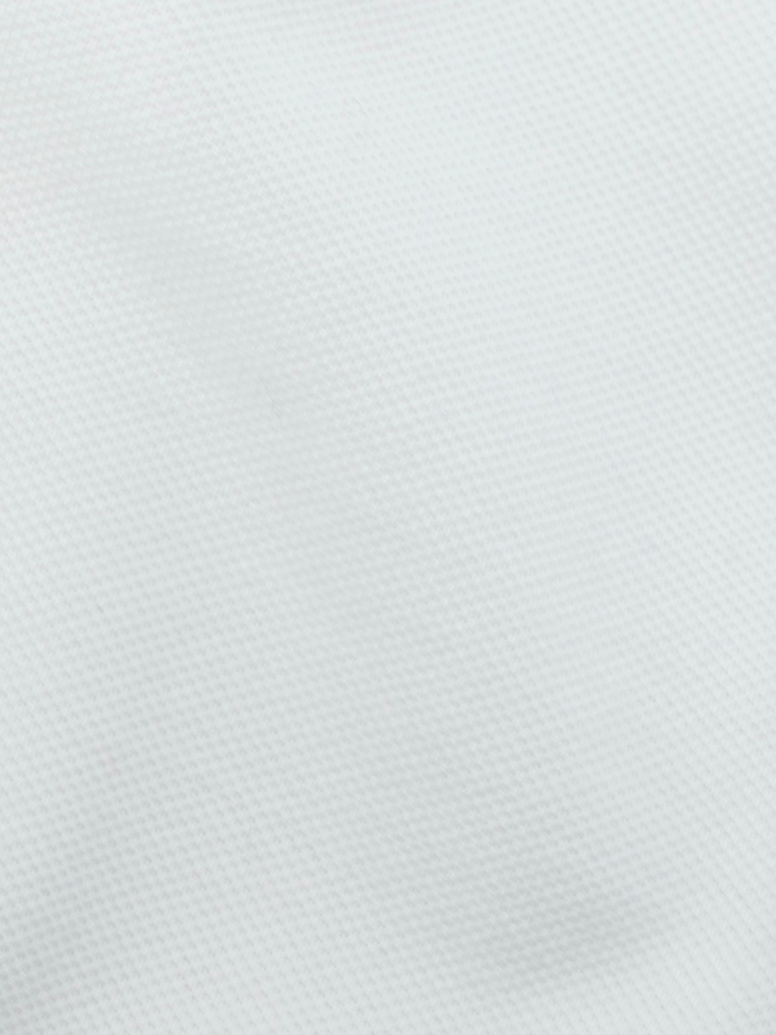 Loro Piana White Cotton-Pique Polo Shirt