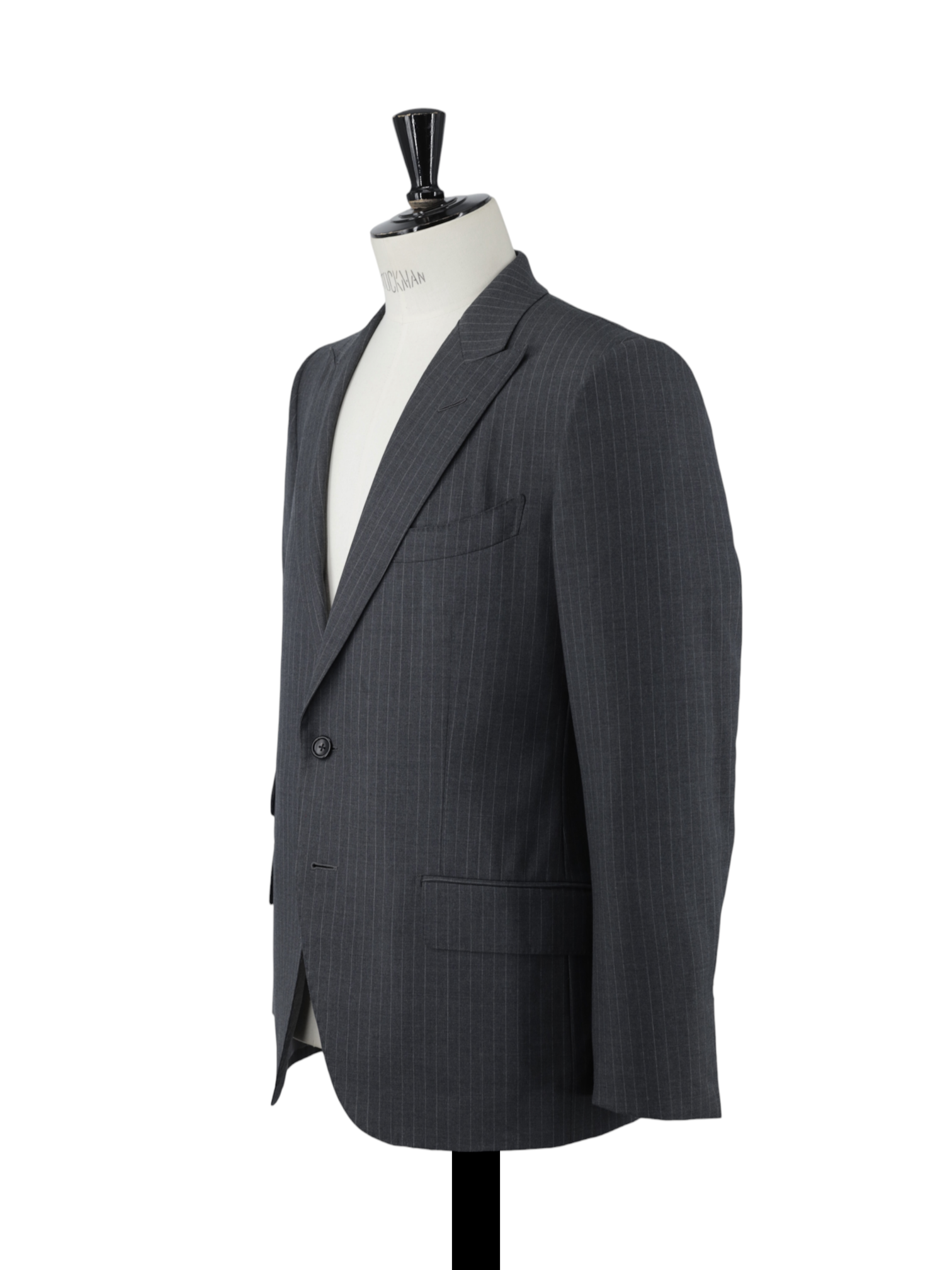 Tom Ford Grey Fine-Wool Pinstripe Peak-Lapel O'Connor Suit