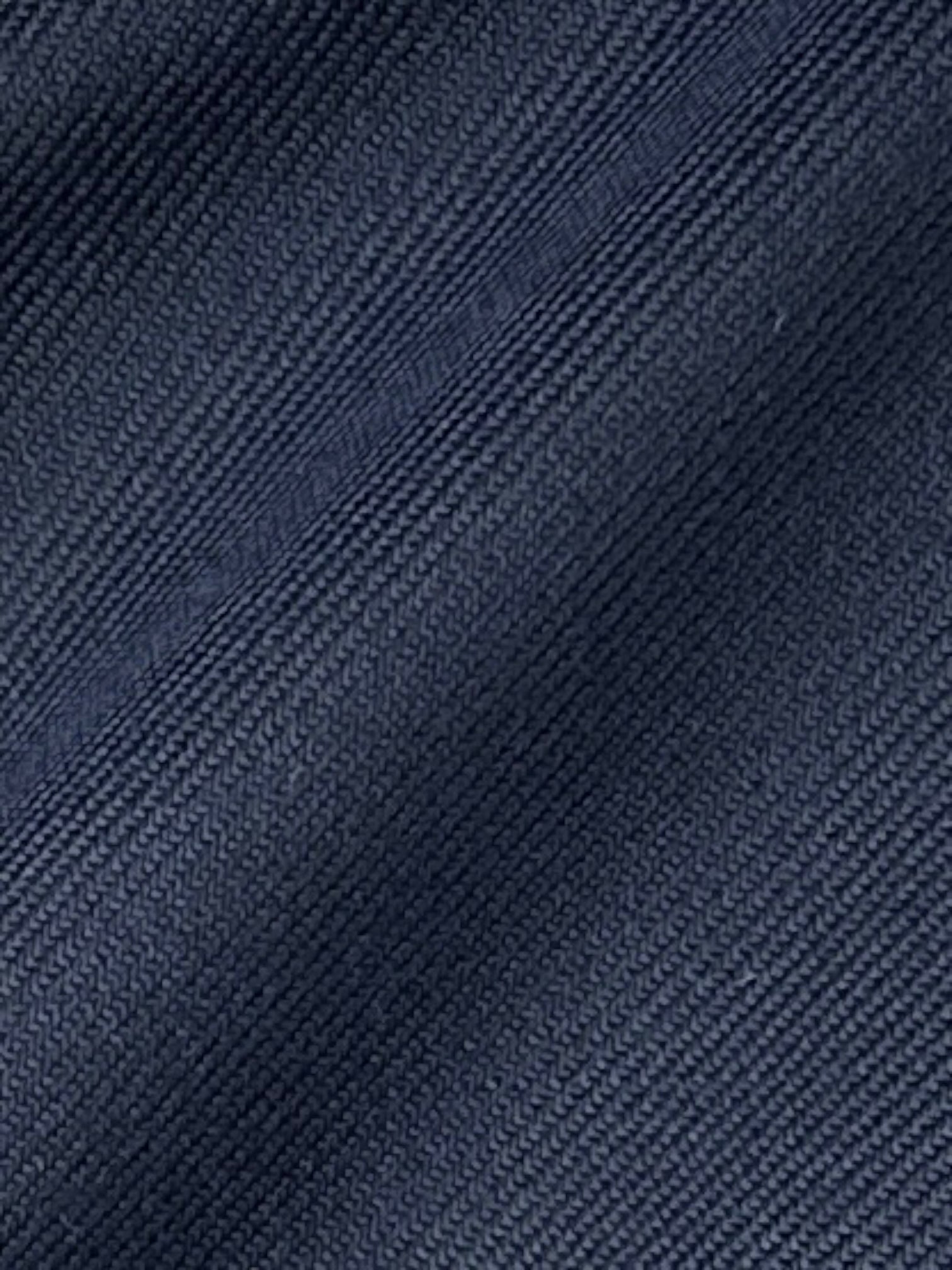 Caruso Navy Gabardine Raincoat