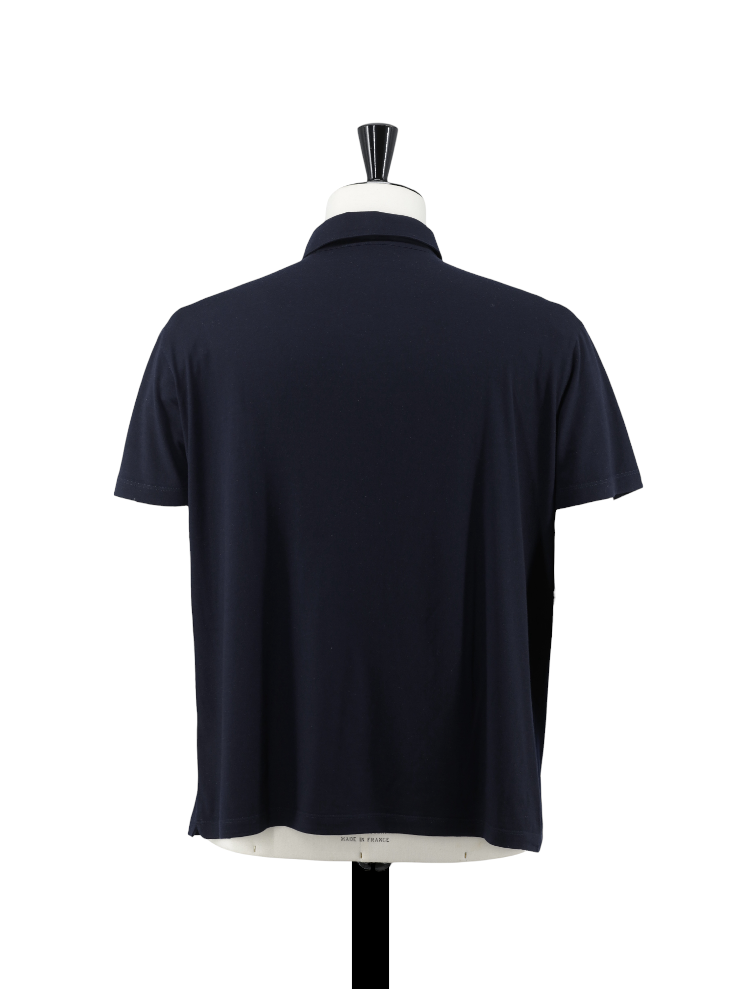 Loro Piana Navy "Gift of Kings" Wool Jersey-Knitted Polo
