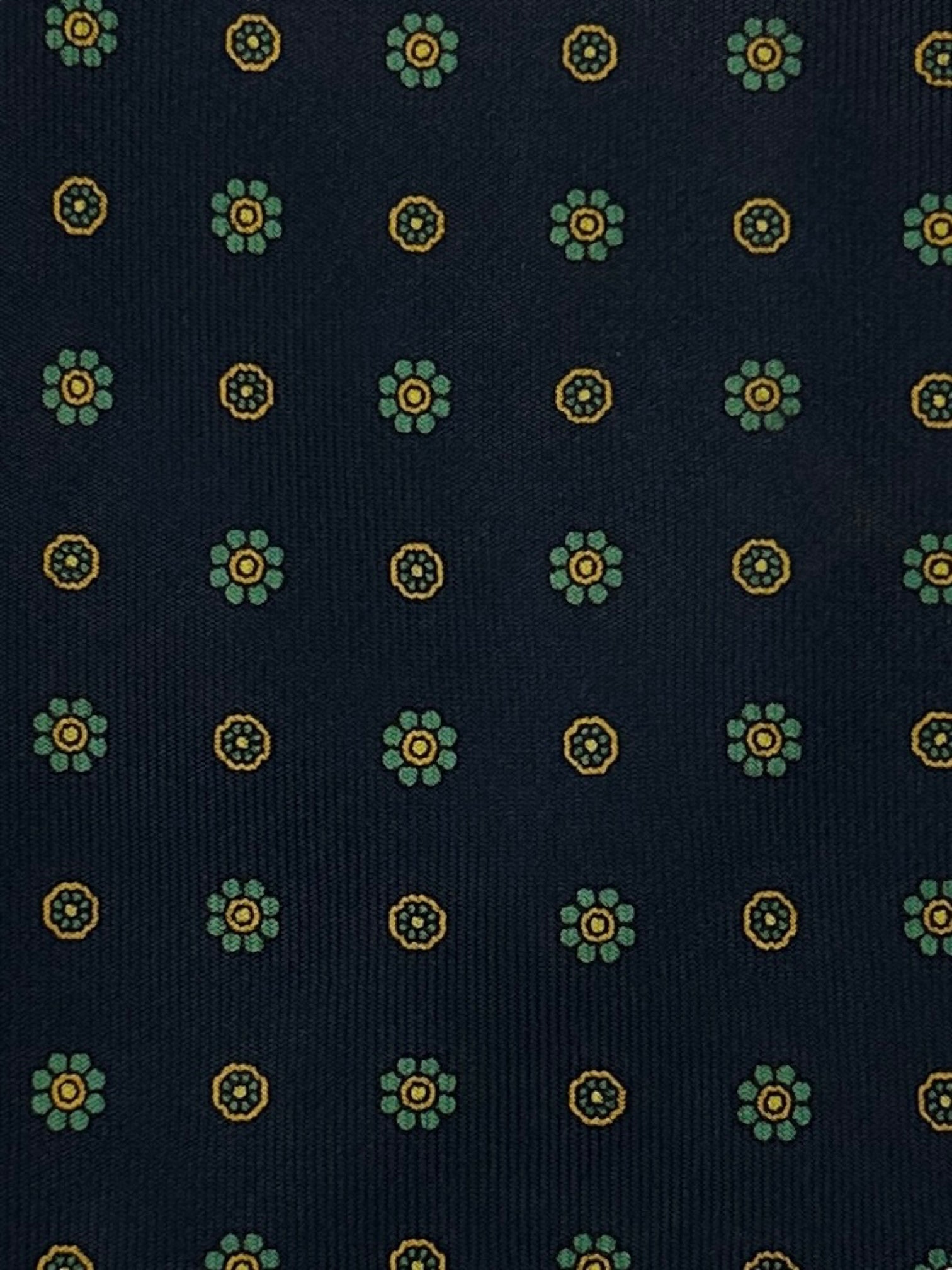 E.Marinella Navy Geometric Tie