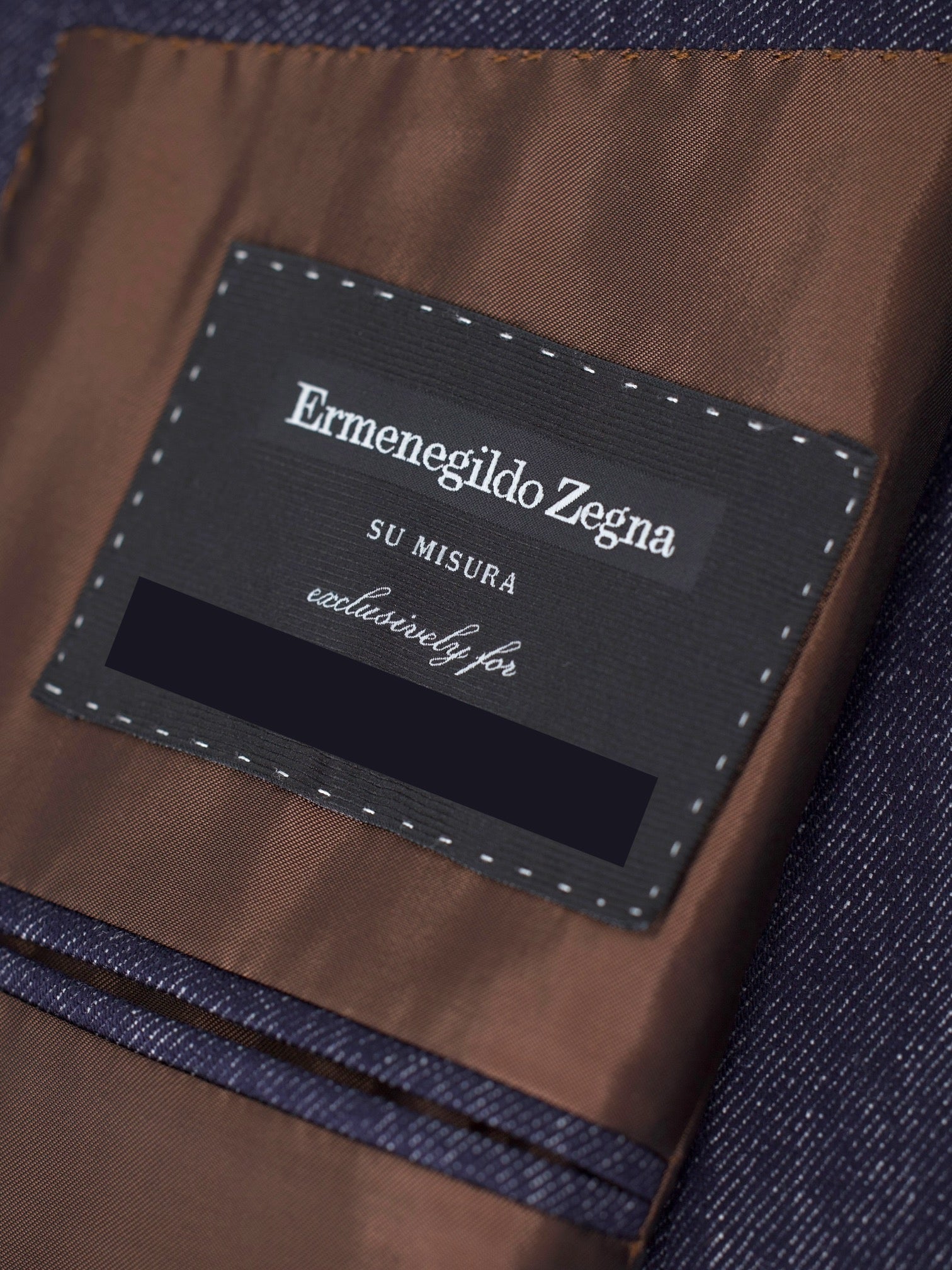 Ermenegildo Zegna Dark Indigo Wool Trofeo-Denim Milano Suit