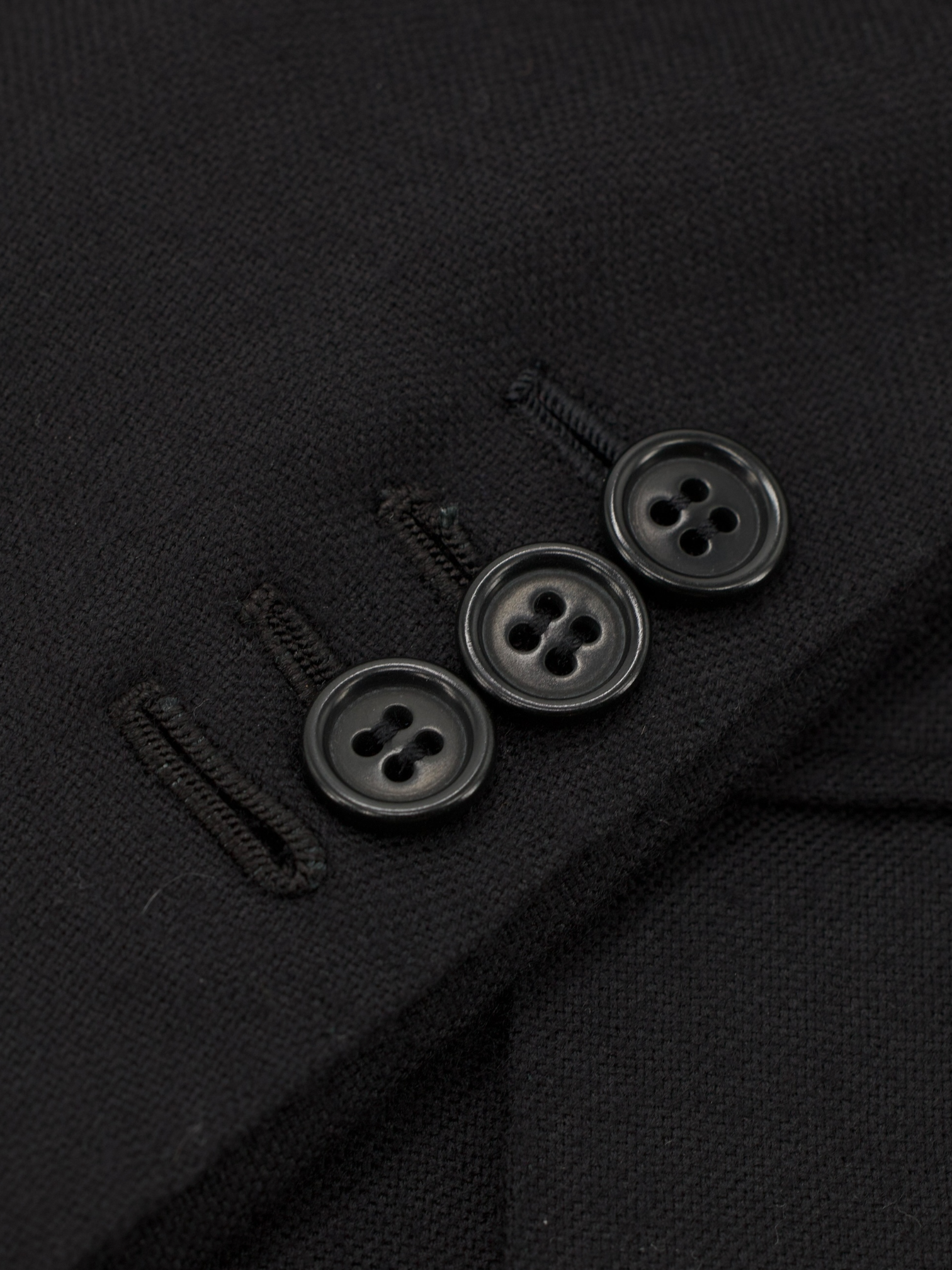Kiton Black Pure Plushy-Cashmere Twill Jacket
