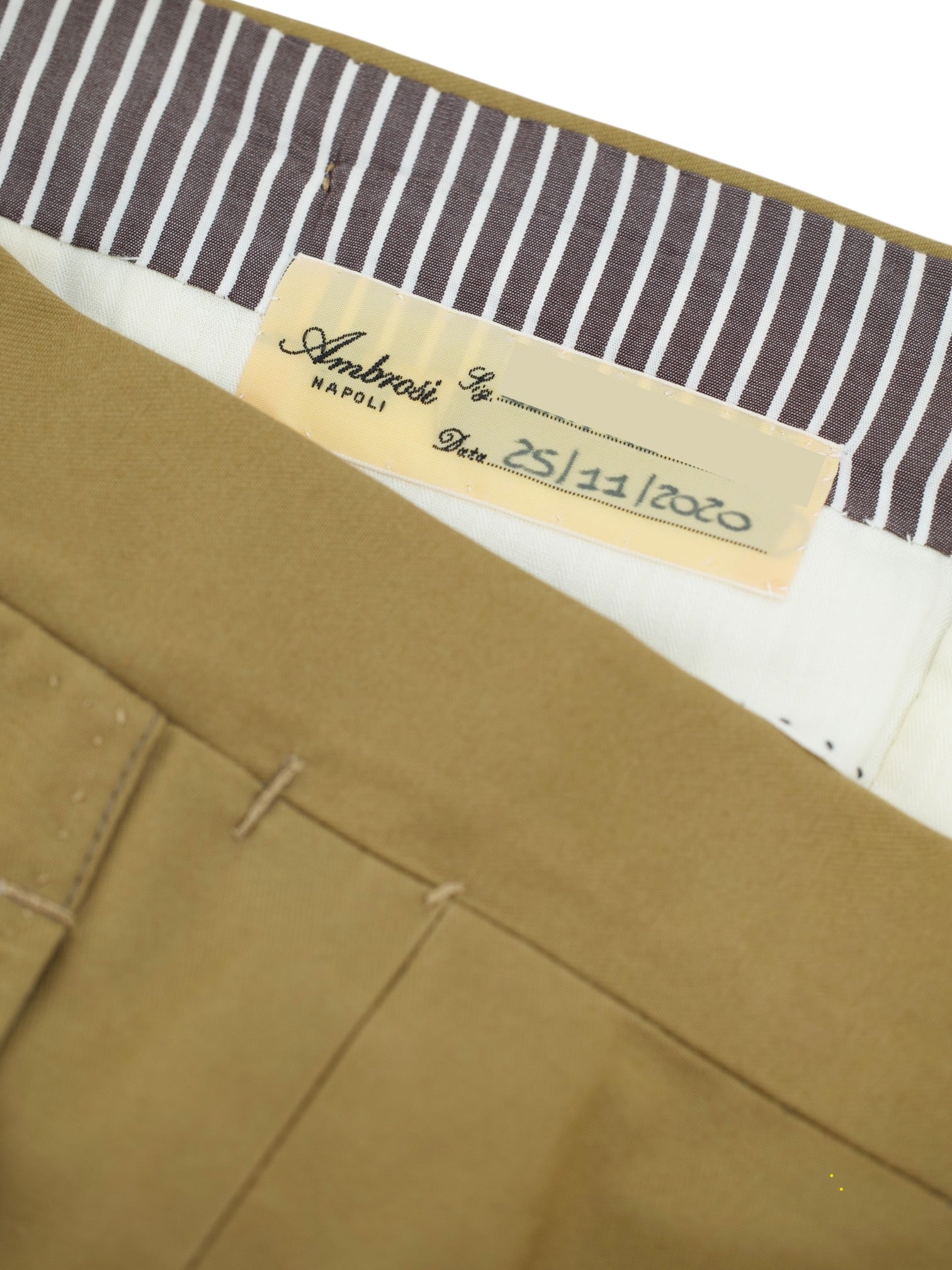 Sartoria Formosa x Ambrosi Honey Heavy-Cotton Twill Neapolitan Suit