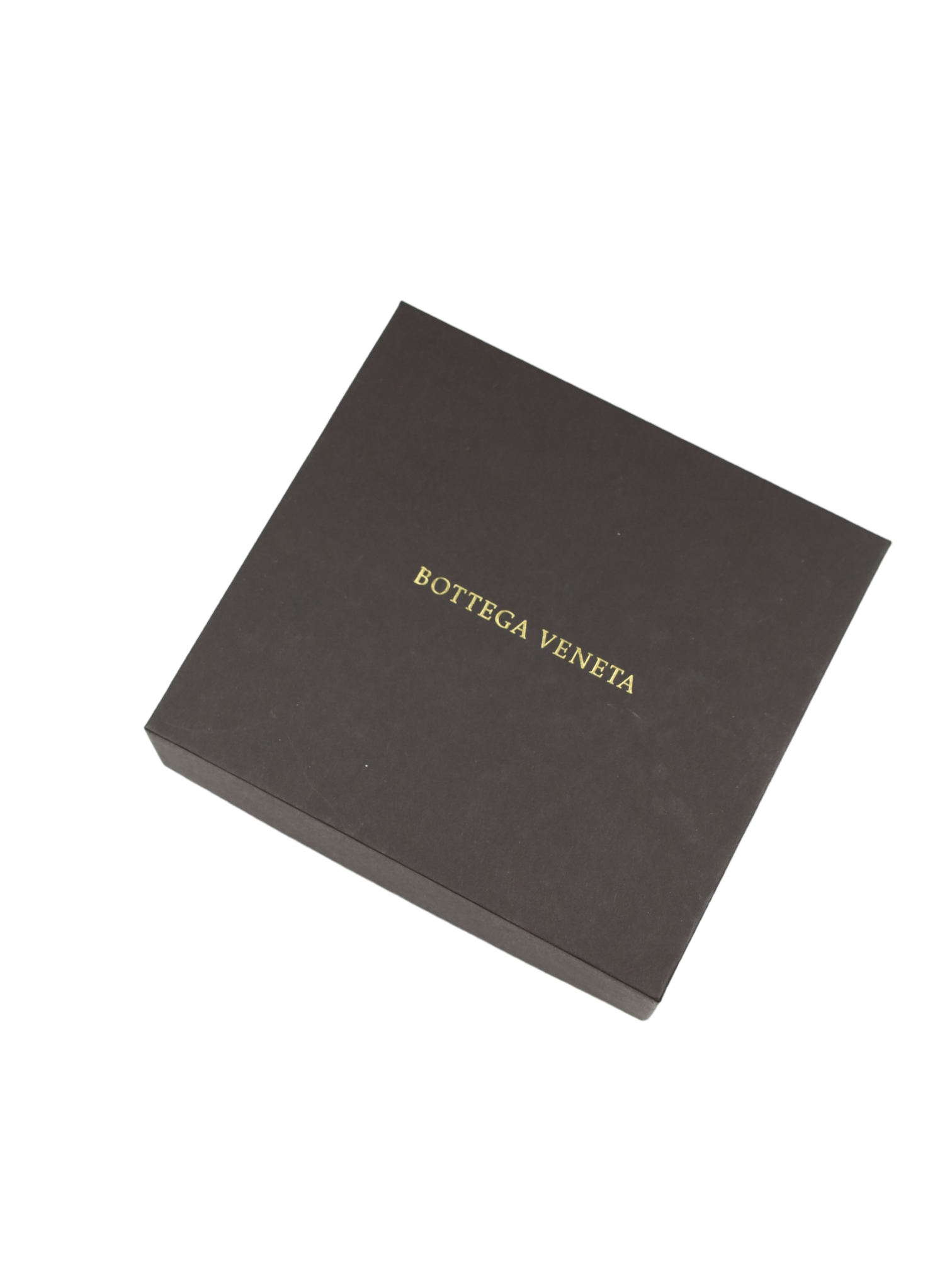 Bottega Veneta Black Intrecciato Leather Billfold Wallet
