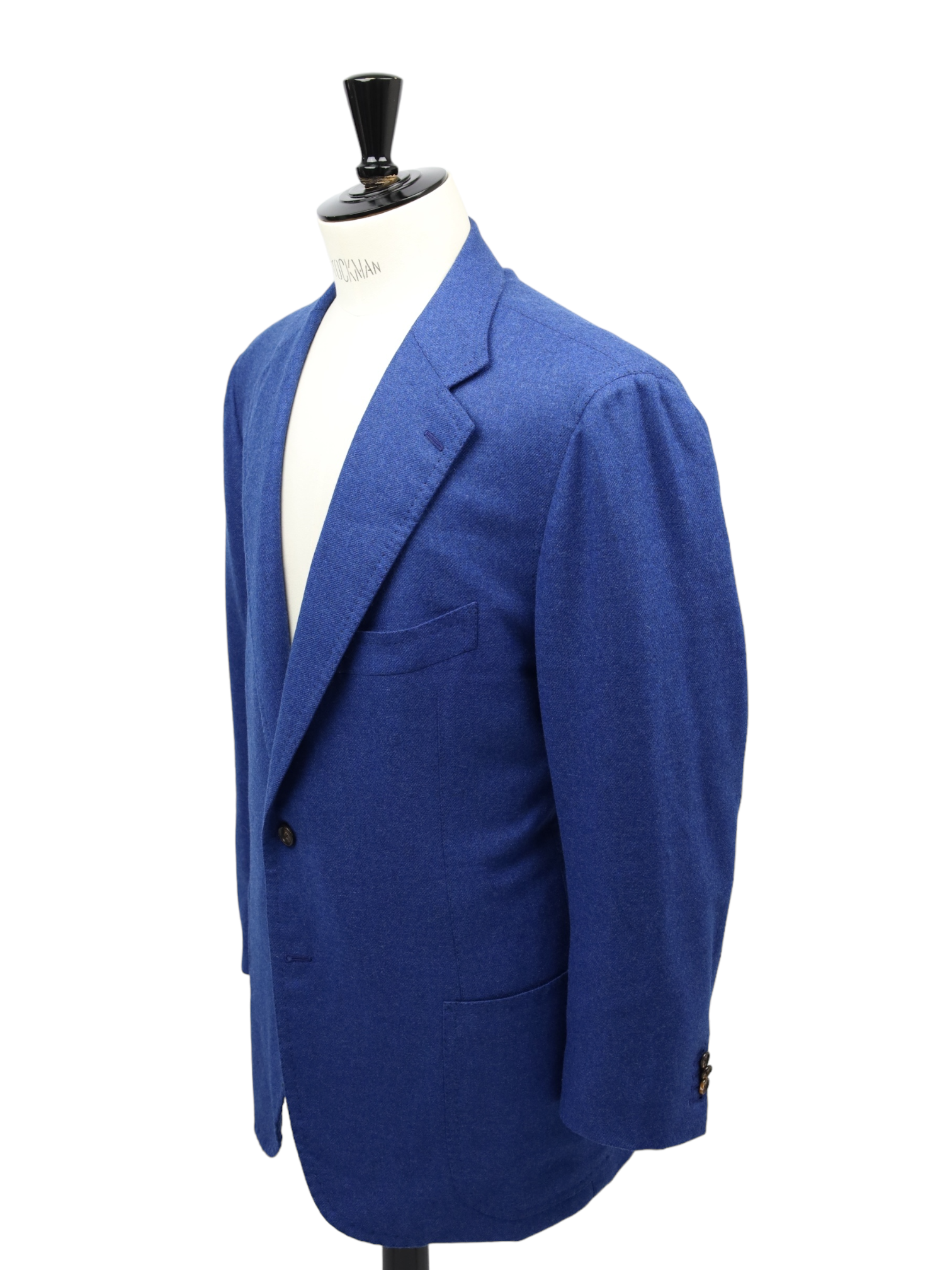 Cesare Attolini Royal Blue Wool & Cashmere Twill Jacket