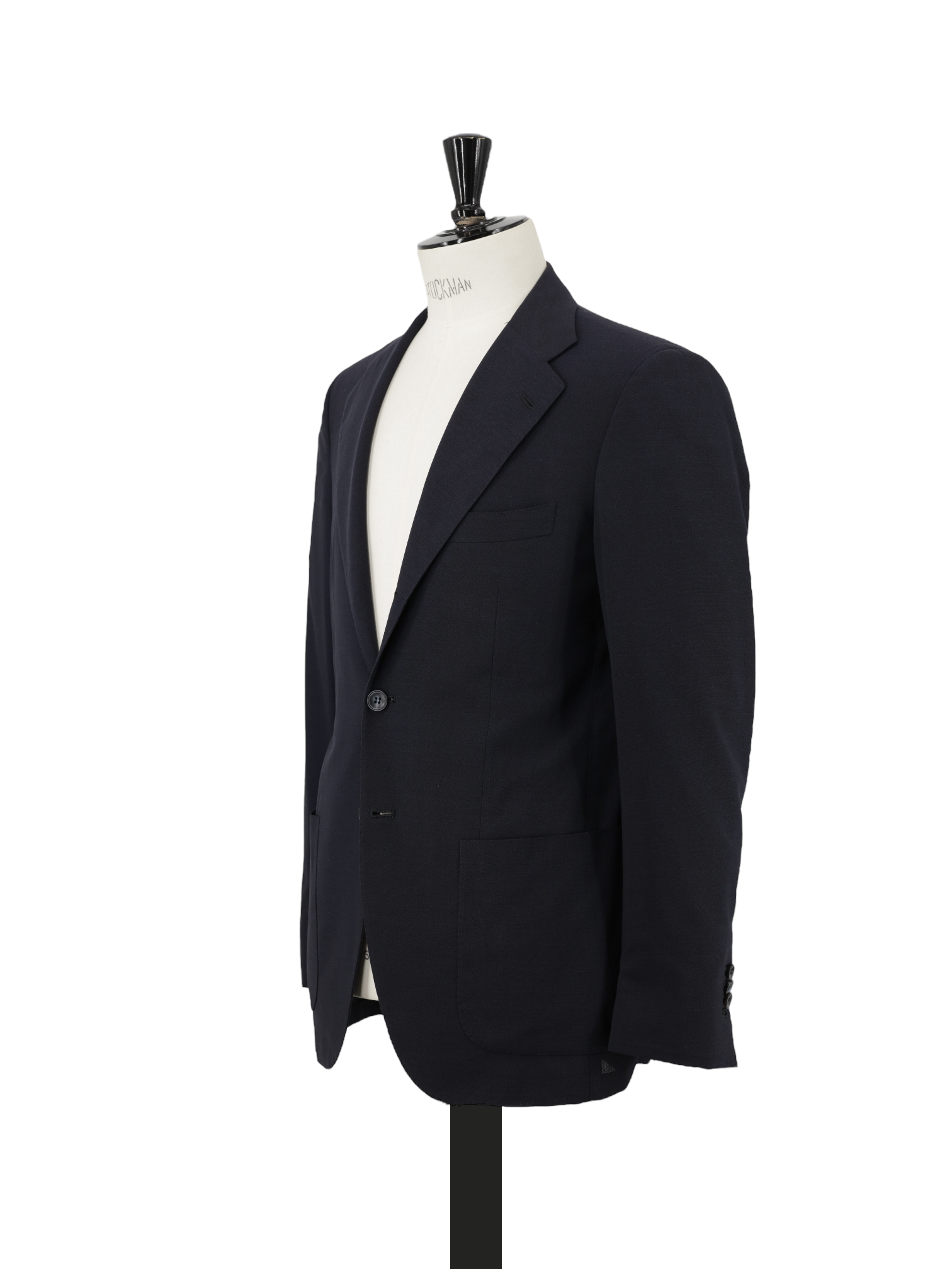 Kiton Deep Navy Cool-Wool Plain Weave Suit