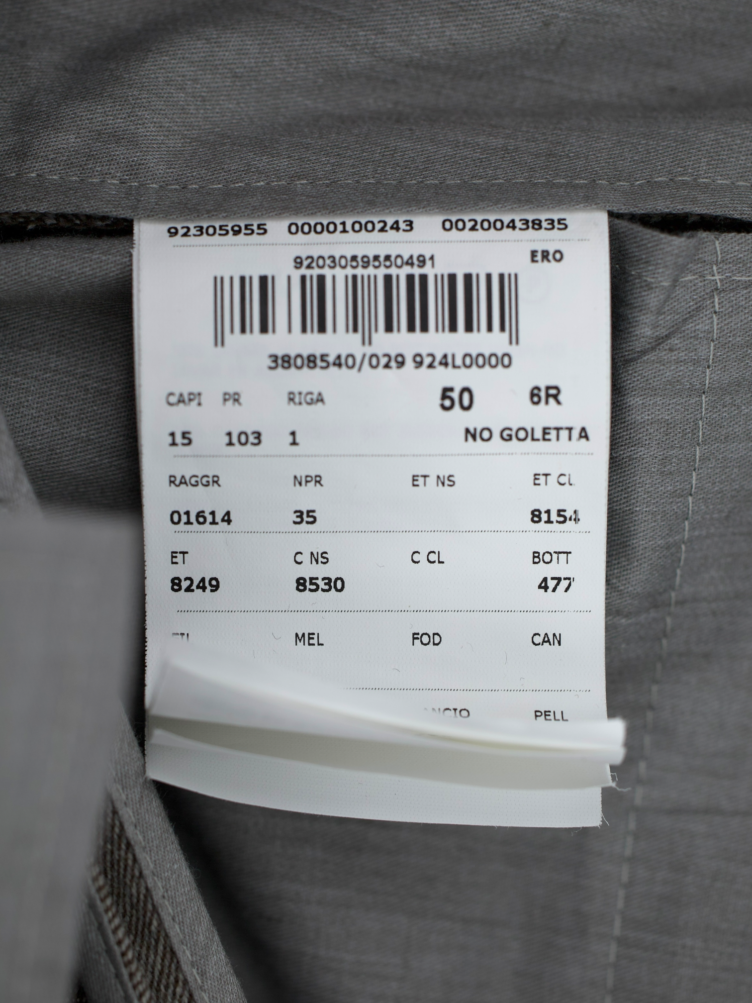 Corneliani Light Brown Wool, Cashmere & Stretch Twill Winter Trousers