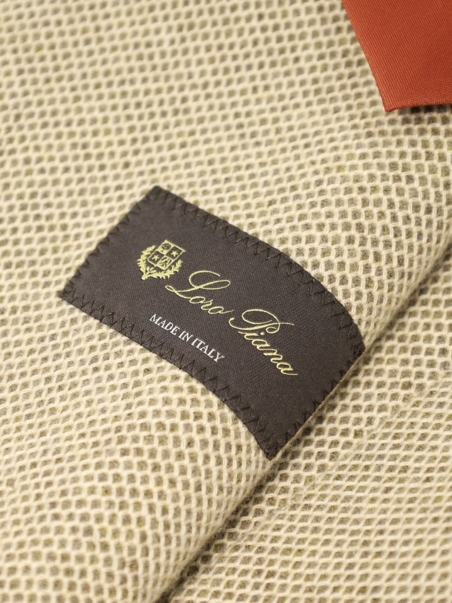 Loro Piana Beige Tricot Knitted Cashmere Blazer