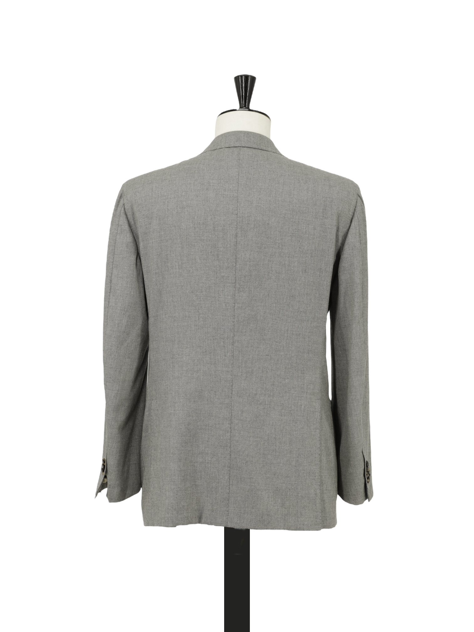 Cesare Attolini Light Grey Pure Cashmere Plain-Weave Jacket