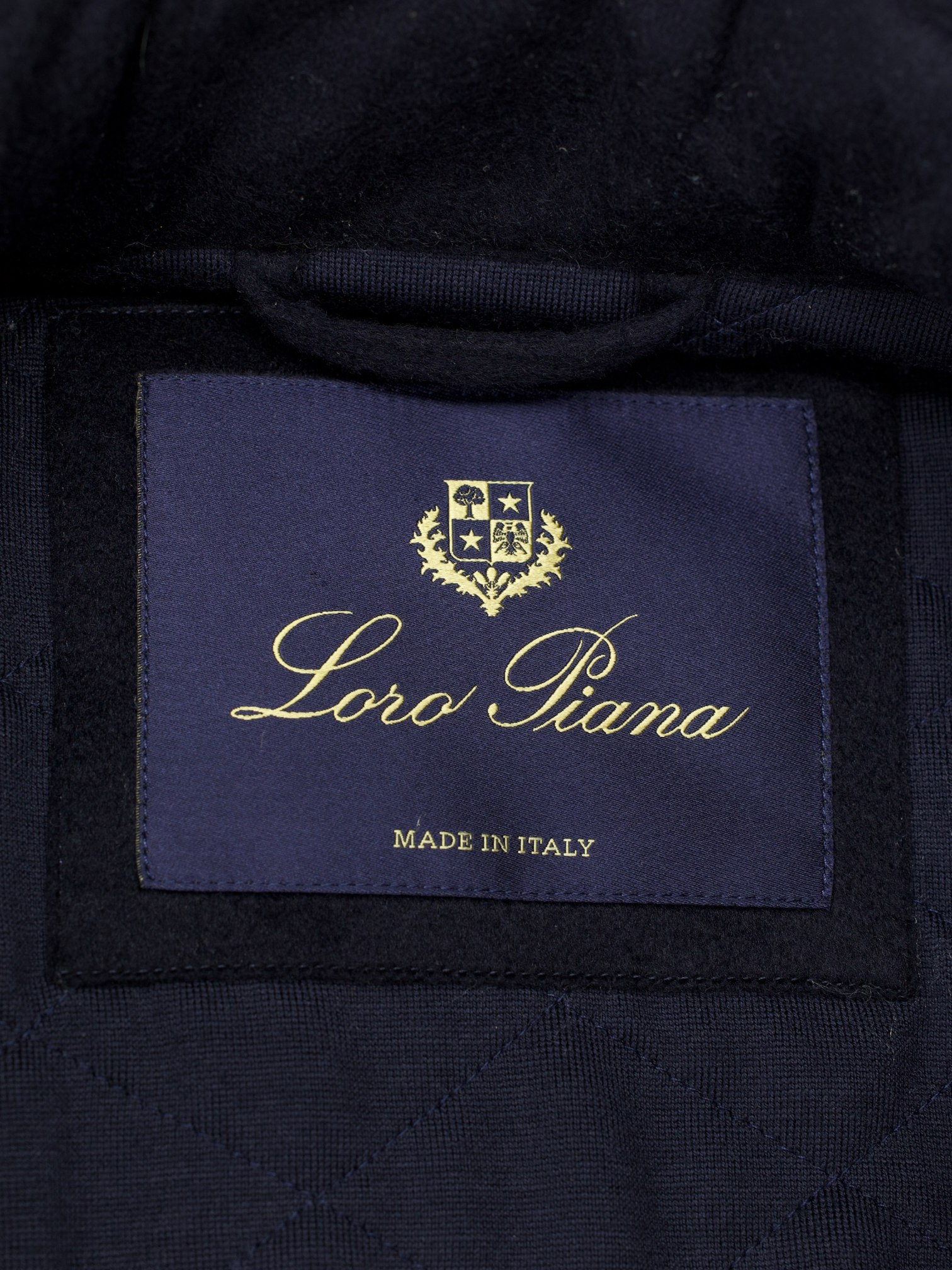 Loro Piana Navy Green Storm-System Cashmere "Jumping Team" Traveller Jacket
