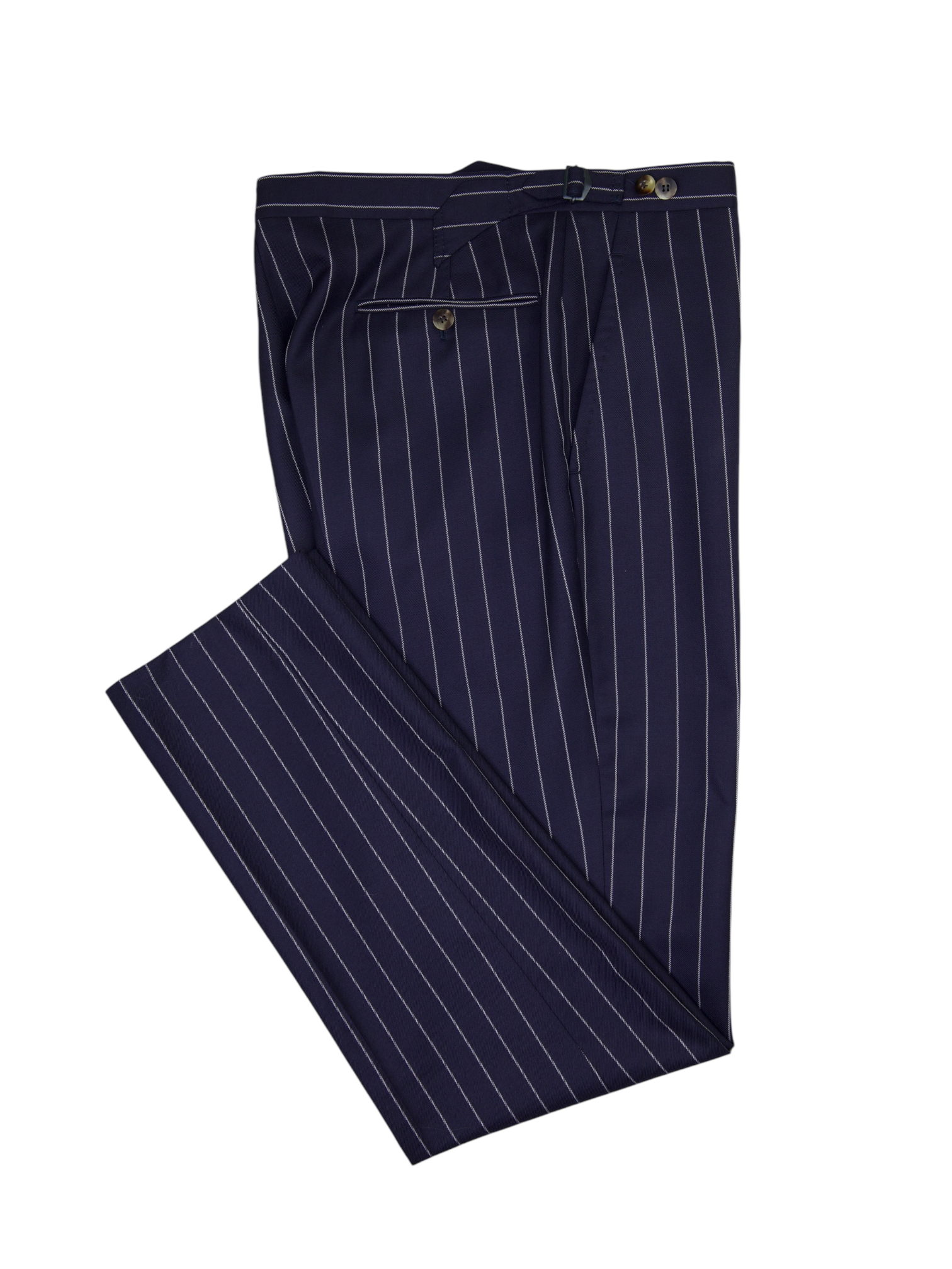 Cesare Attolini Blue Chalk Stripe Suit