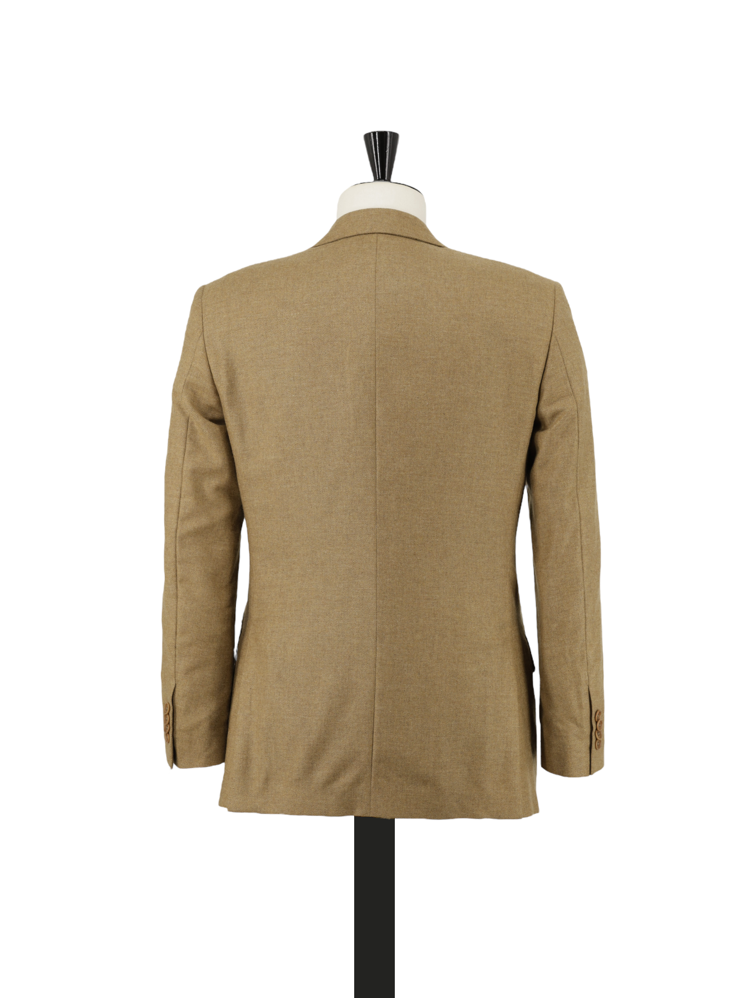 Lardini Vintage Brown Pure Cashmere Twill Jacket