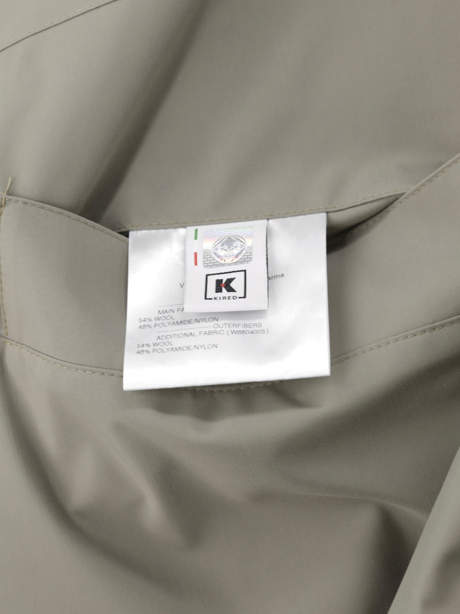 Kired Rosemary Green & Beige Reversible Stormsystem Raincoat