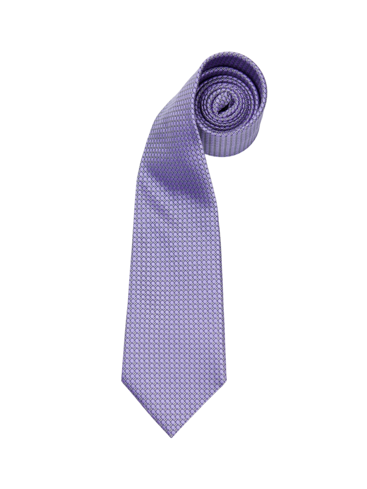Ermenegildo Zegna Geometric flower patterned black silk tie  Ermenegildo Zegna Tie main image 2
