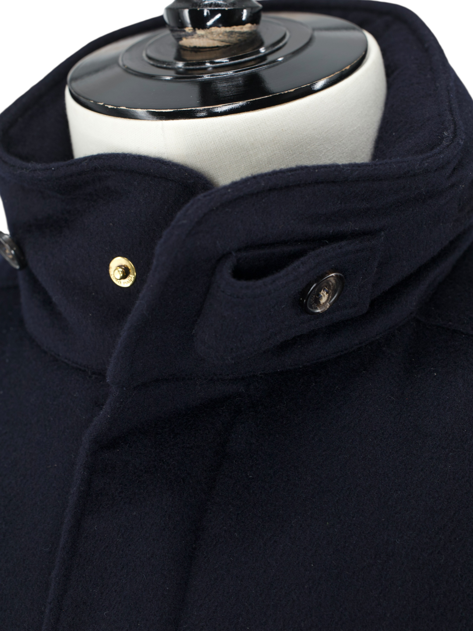 Loro Piana Navy Green Storm-System Cashmere "Jumping Team" Traveller Jacket