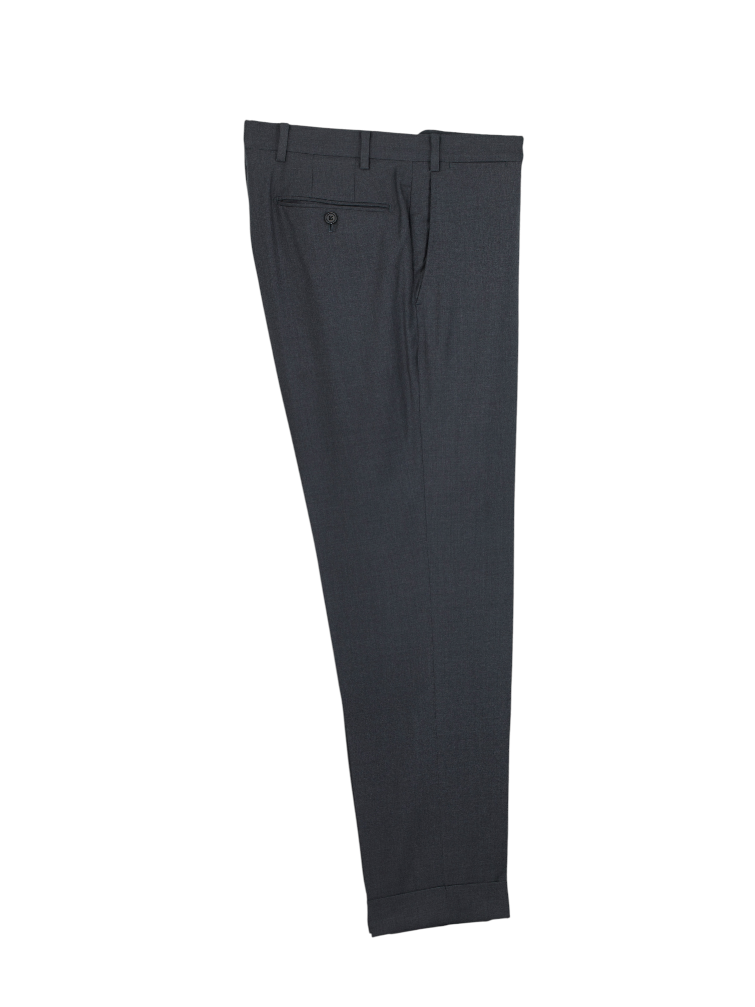 Corneliani Grey Fine-Wool Single-Breasted Twill Suit