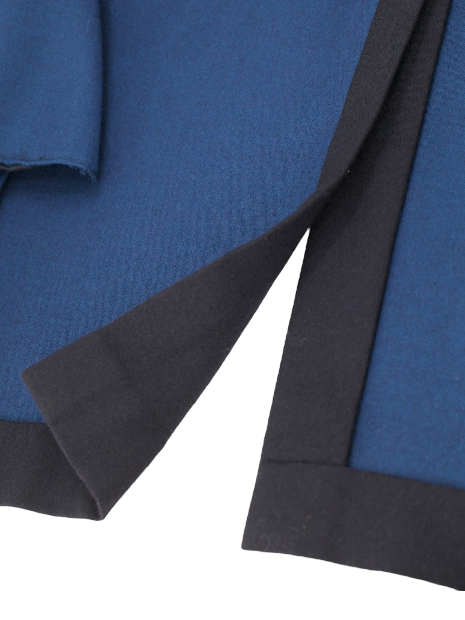 Isaia Deep Navy Double-Faced Wool Overcoat