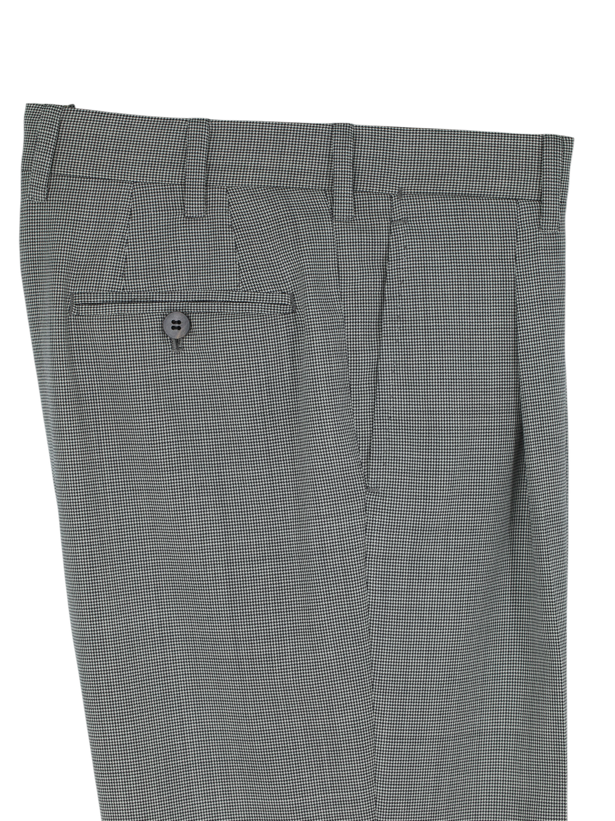 Orazio Luciano Black & Grey Fine-Wool Puppytooth Suit