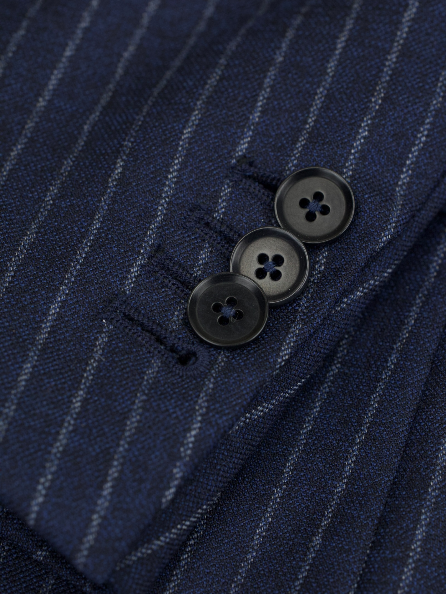 Isaia Dark Indigo Wool-Flannel "Amalfi" Winter Suit