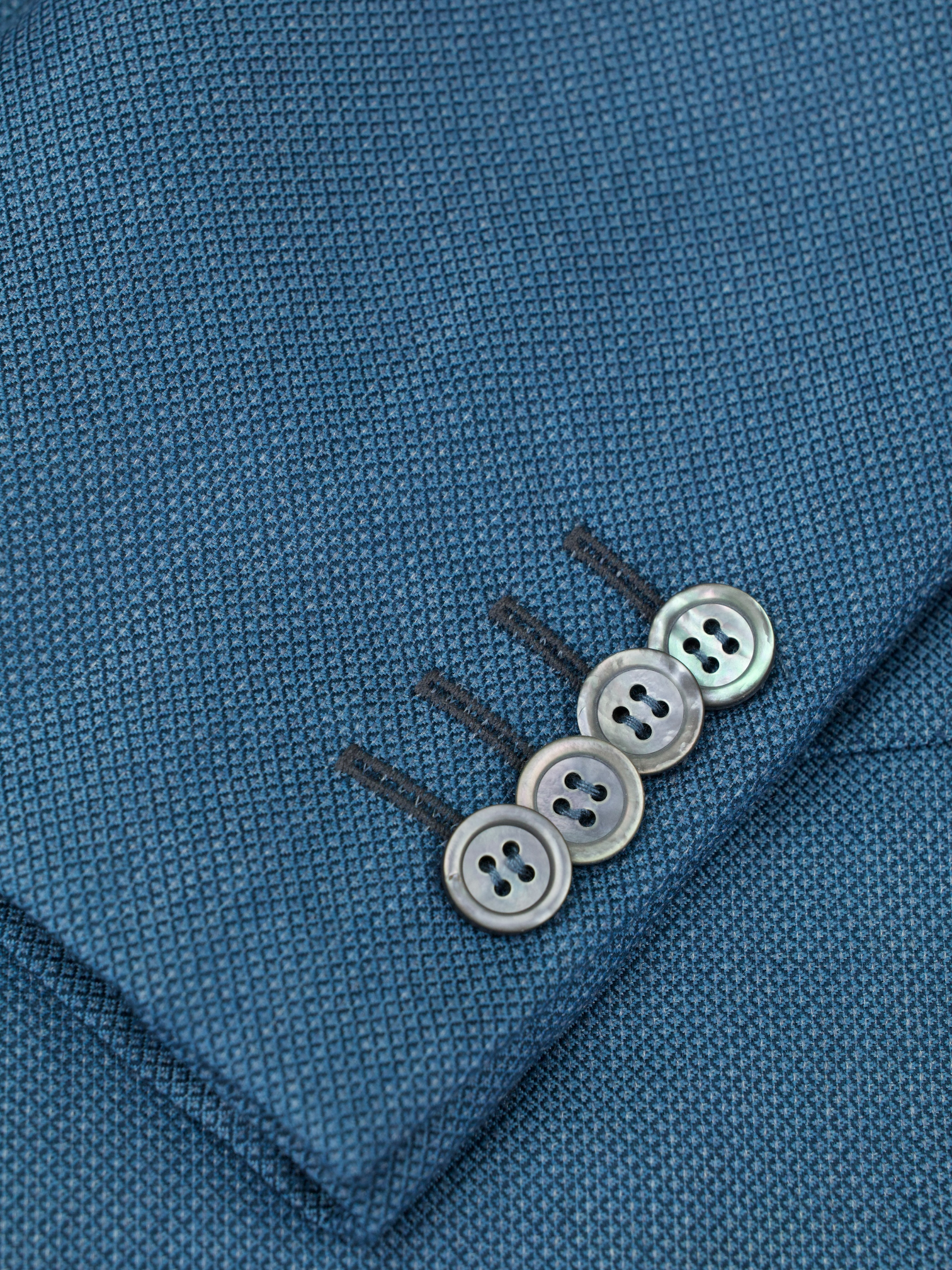 Brioni Petrol Cashmere & Silk Hopsack Plume Jacket