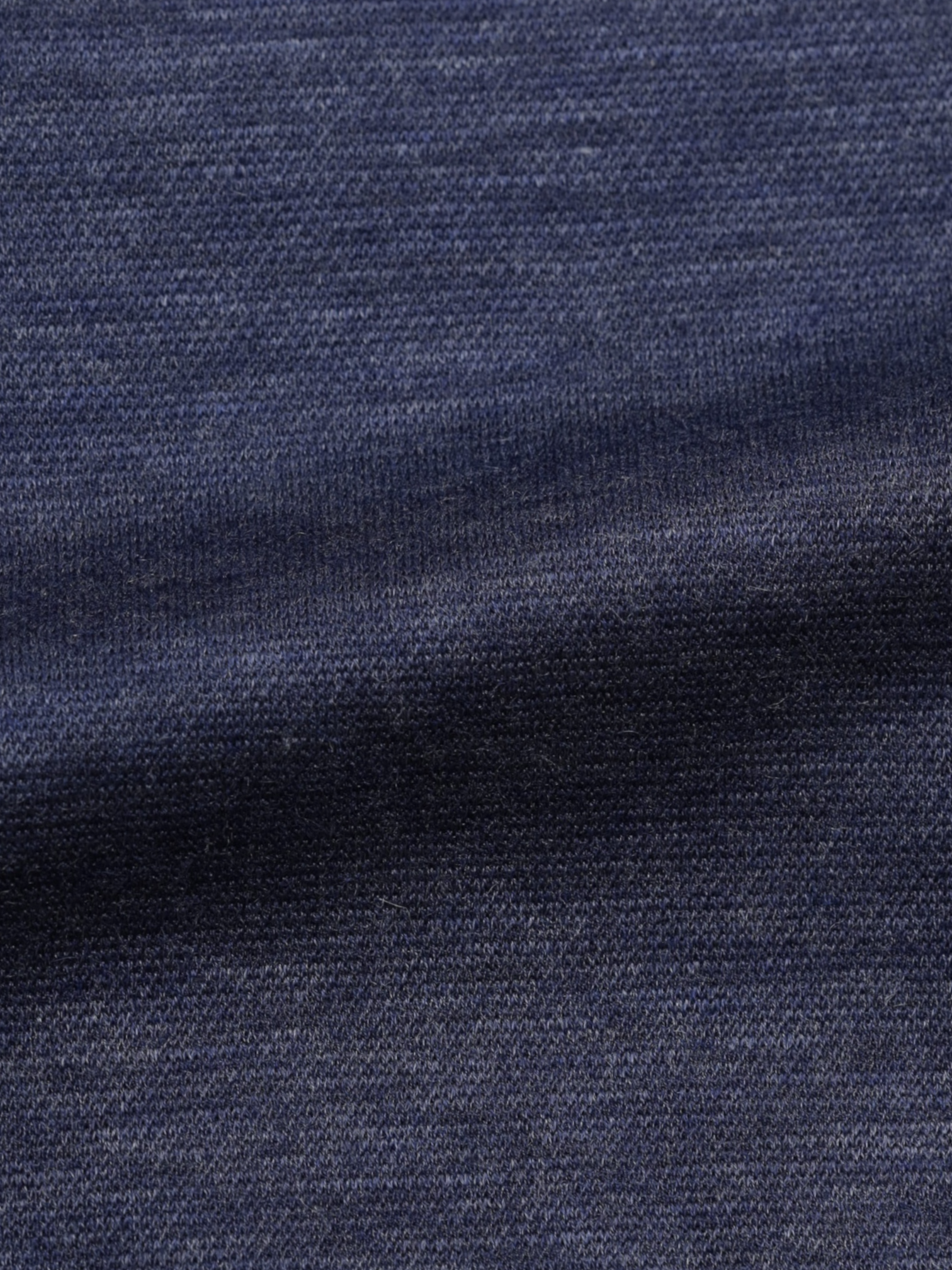 Kiton Dark Blue Jersey-Knitted Cashmere Unconstructed Jacket