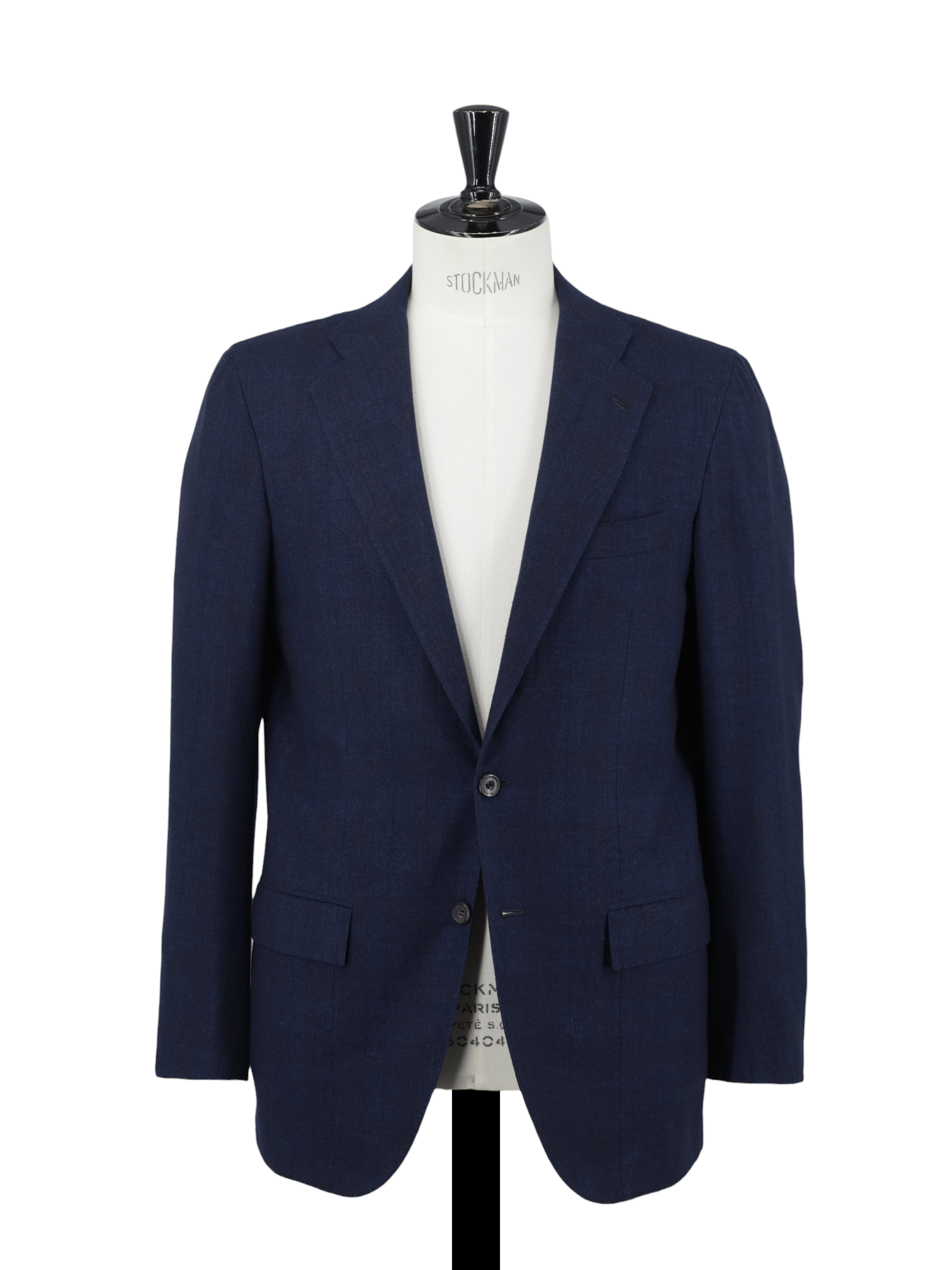 Kiton Dark Blue & Castagne Brown 14-Micron Wool & Silk Shadow-Check "LaSa" Suit