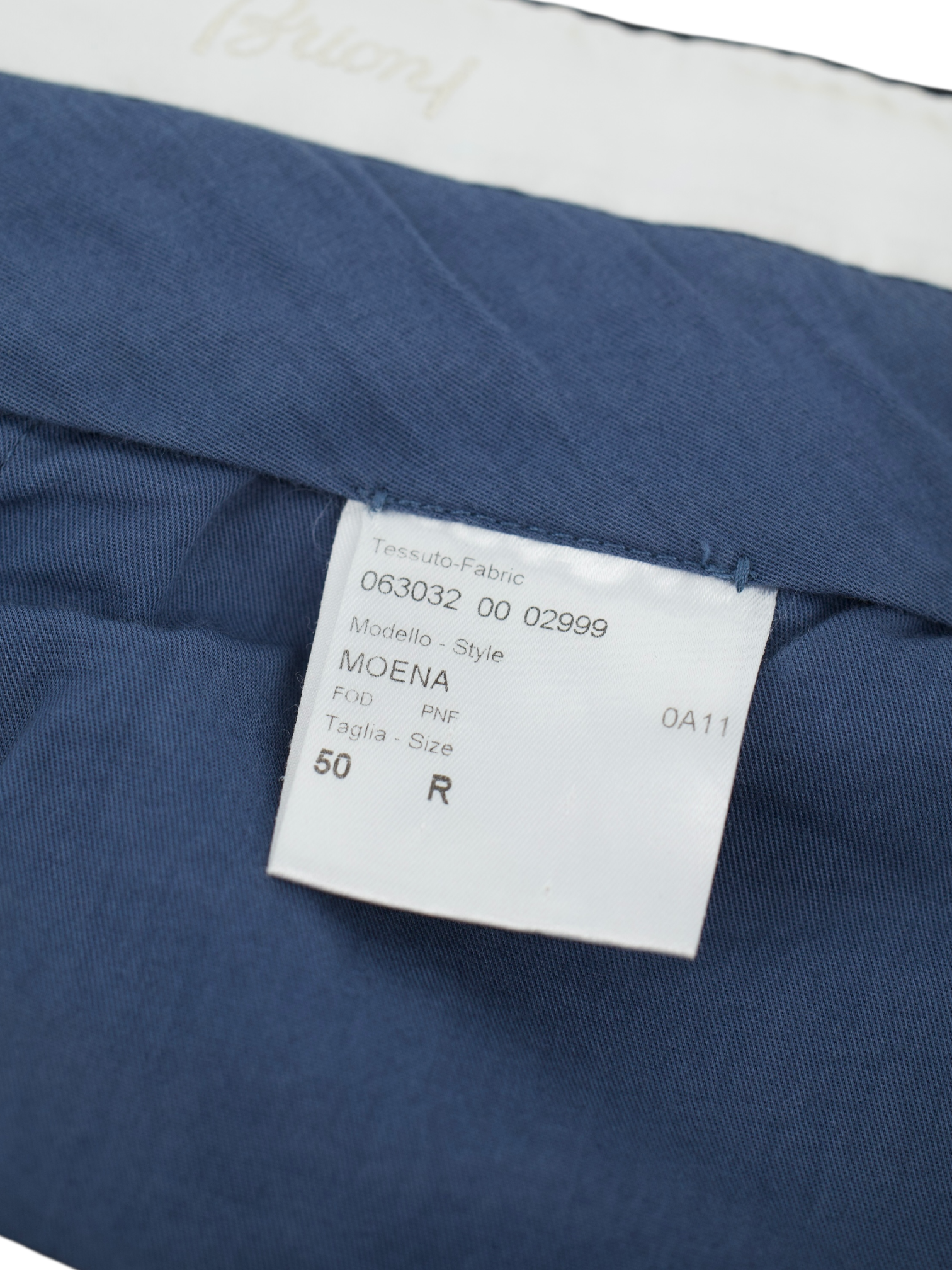 Brioni Black Brushed-Cotton Twill "Mouna" Trousers