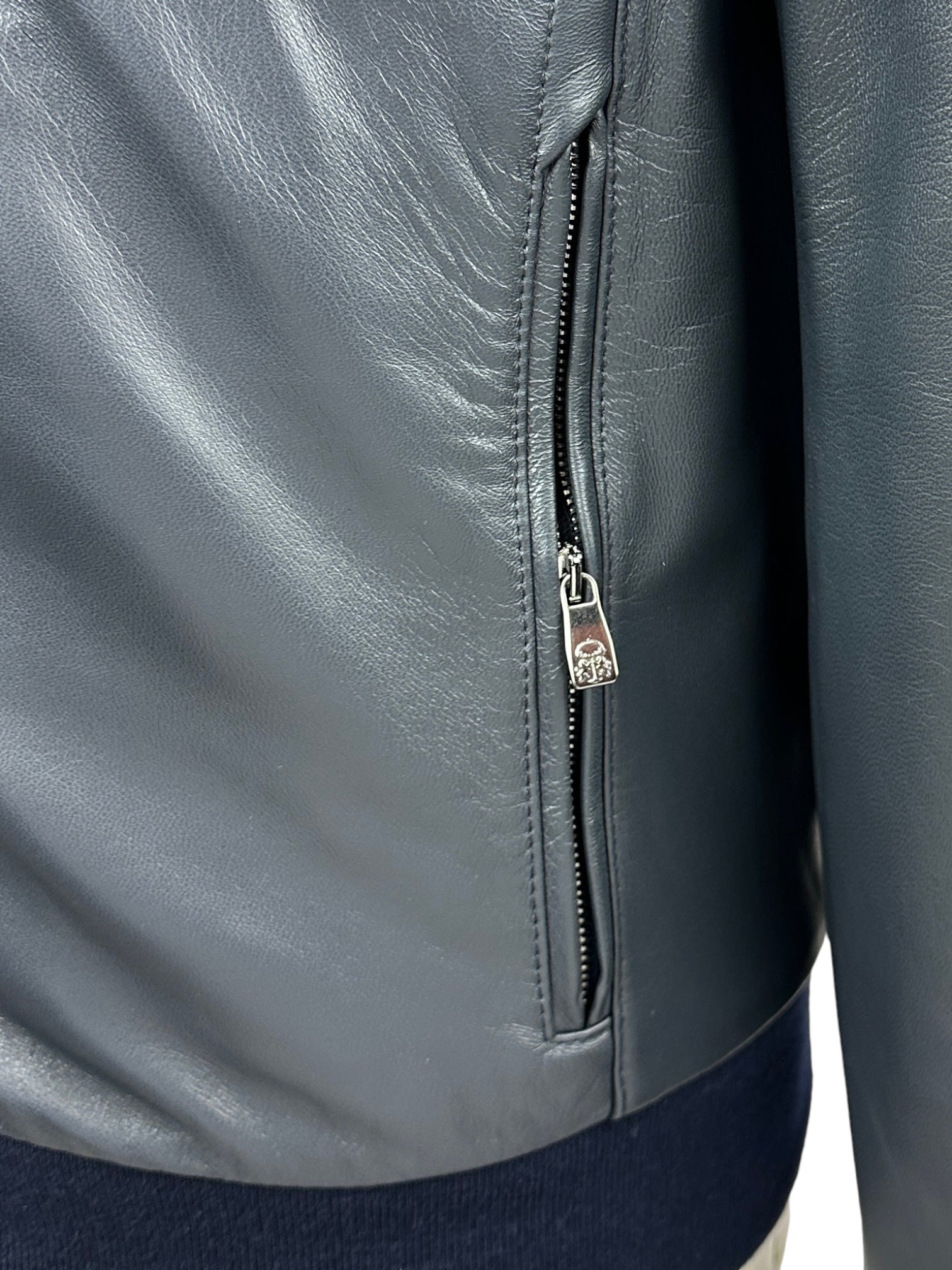 Corneliani Lambskin Leather Jacket