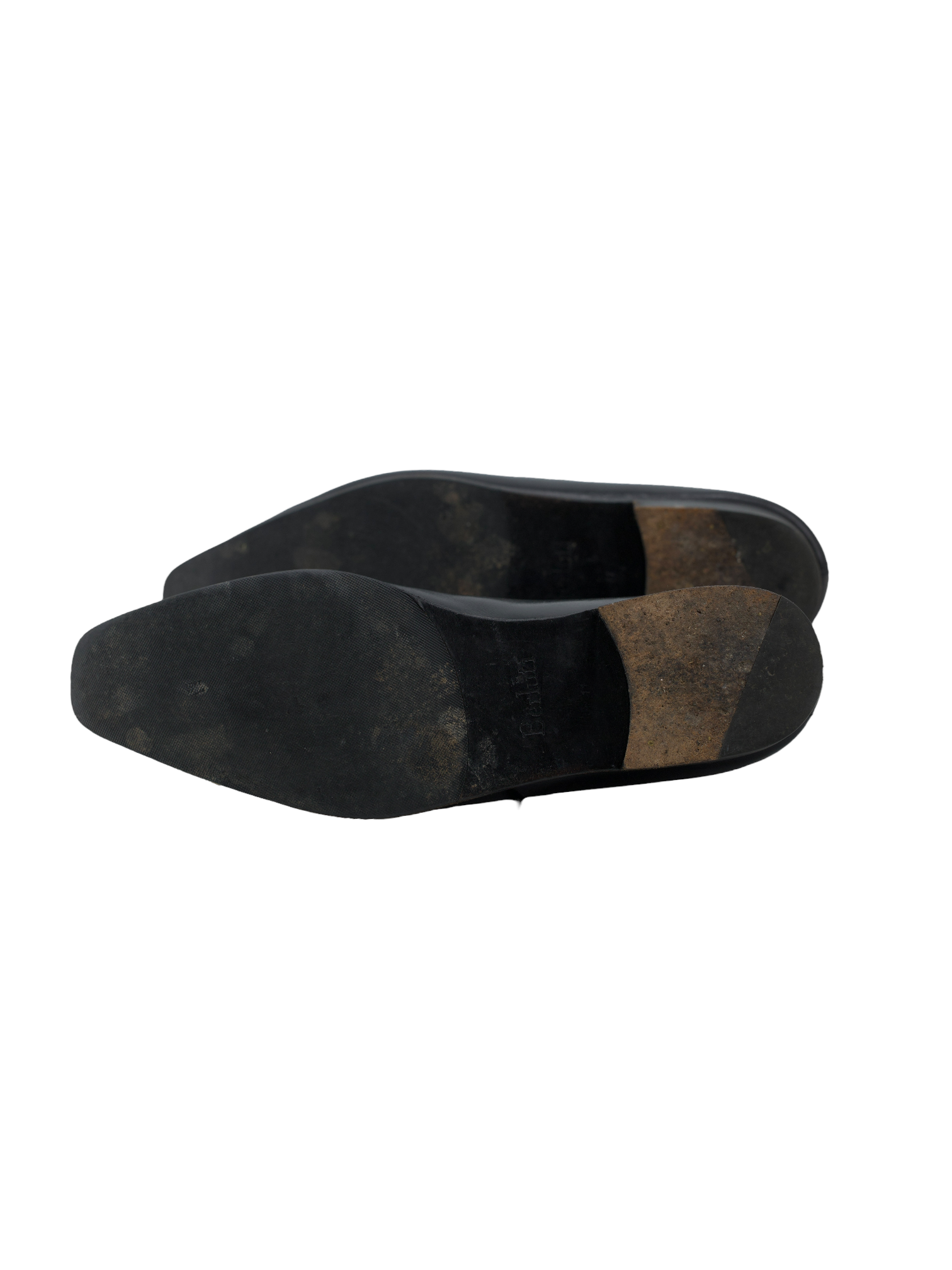 Berluti Black Vintage Wholecut Calfleather Oxford Lace-Ups