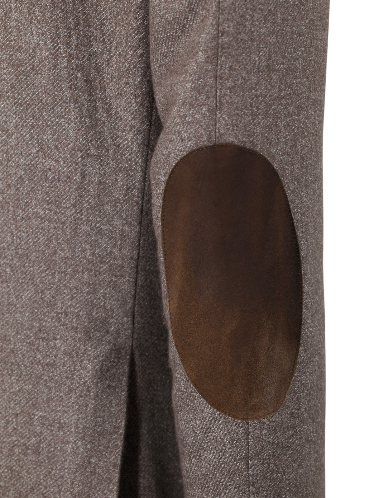 Corneliani Brown Wool, Cotton, Angora & Cashgora Country Jacket
